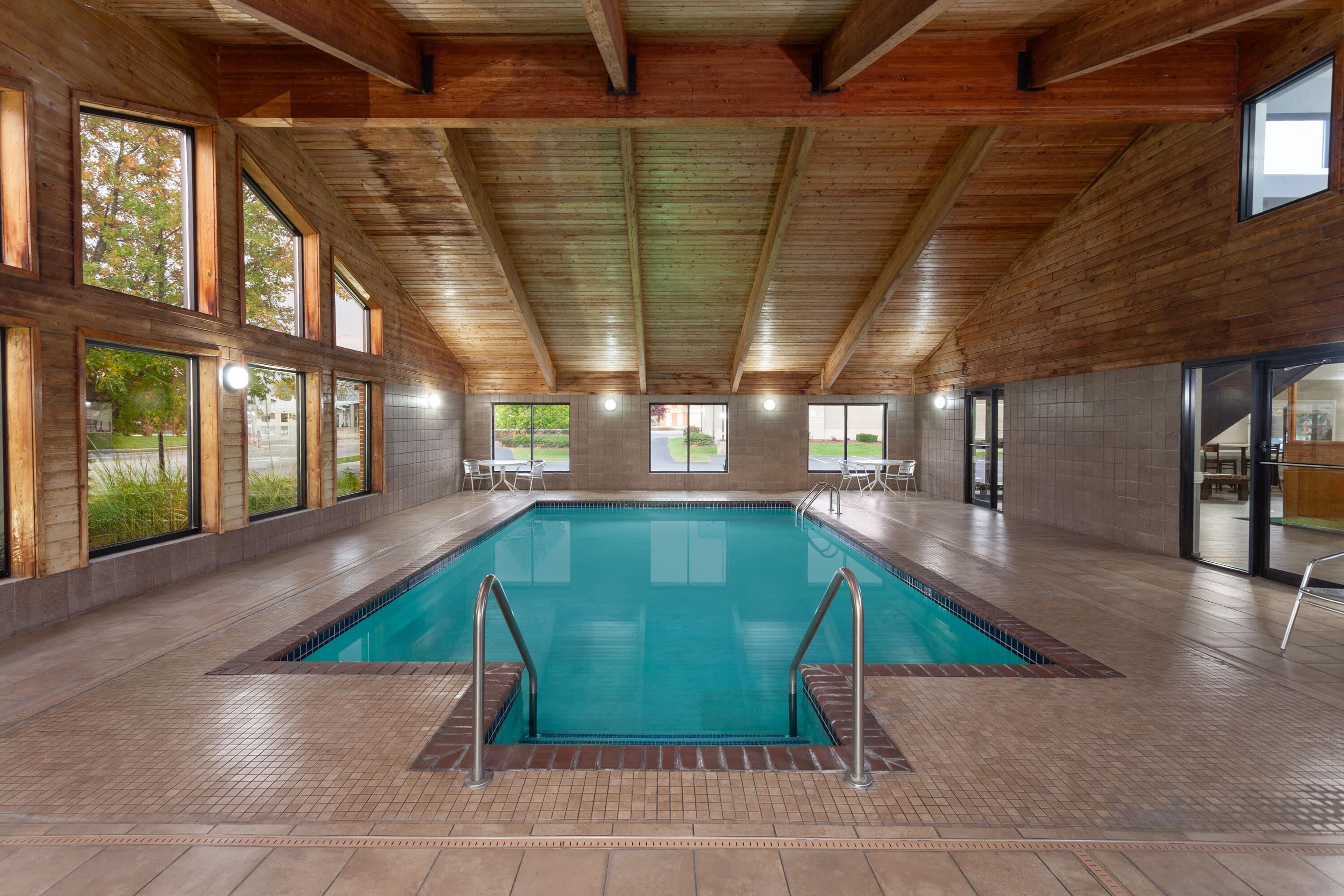 Pool - indoor | AmericInn by Wyndham Plymouth