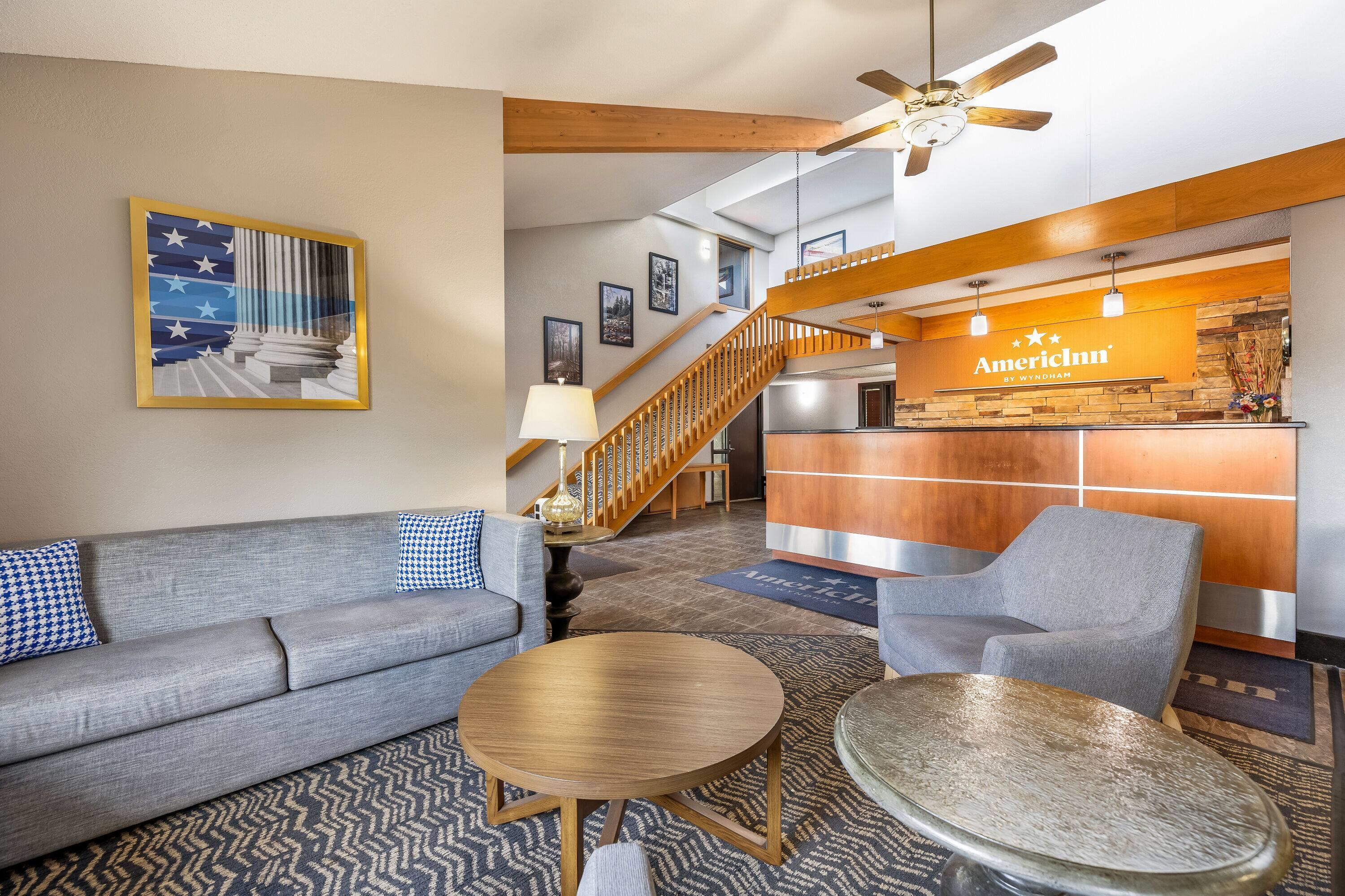 Lobby | AmericInn by Wyndham Albert Lea