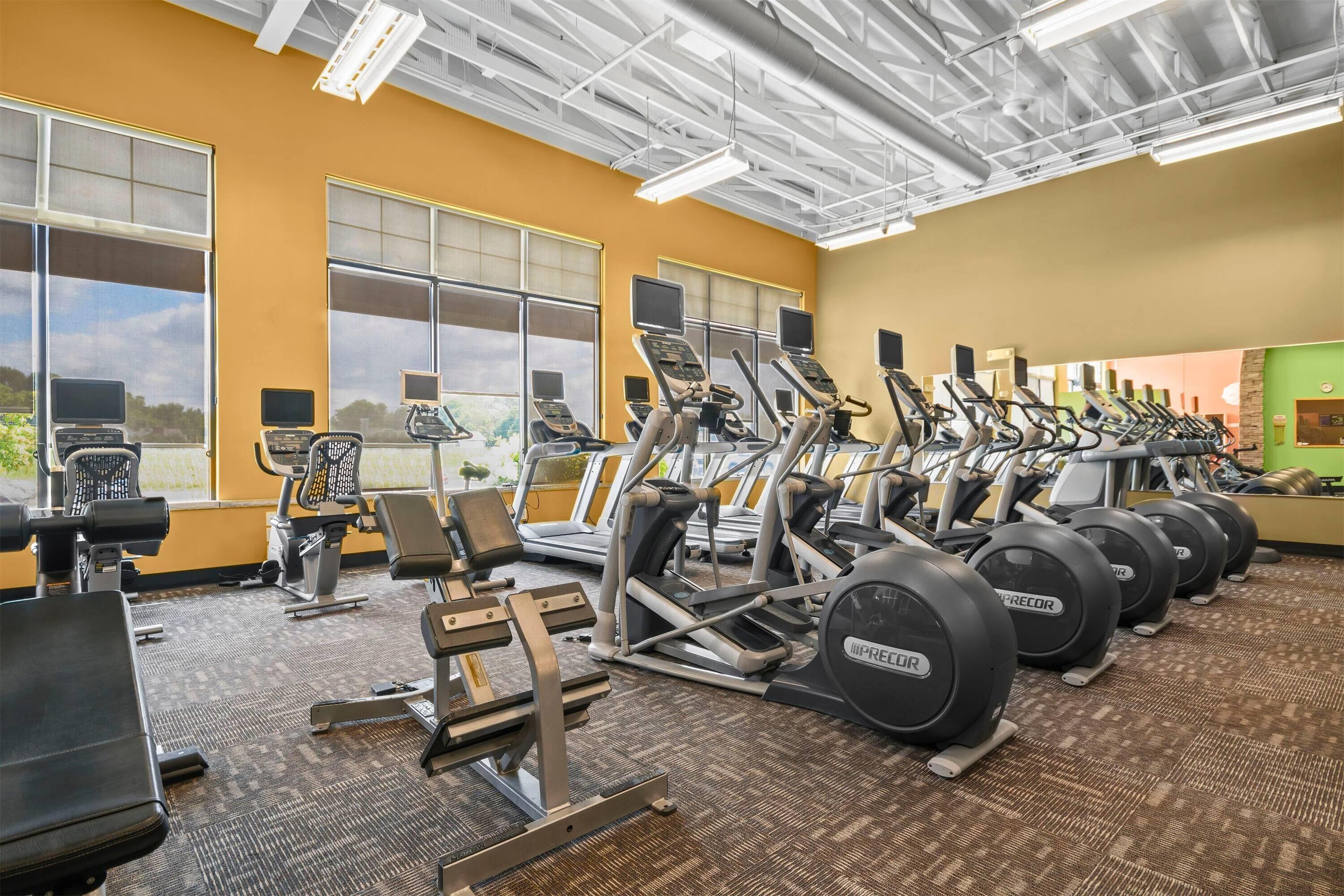 Health club fitness center gym | AmericInn by Wyndham Virginia
