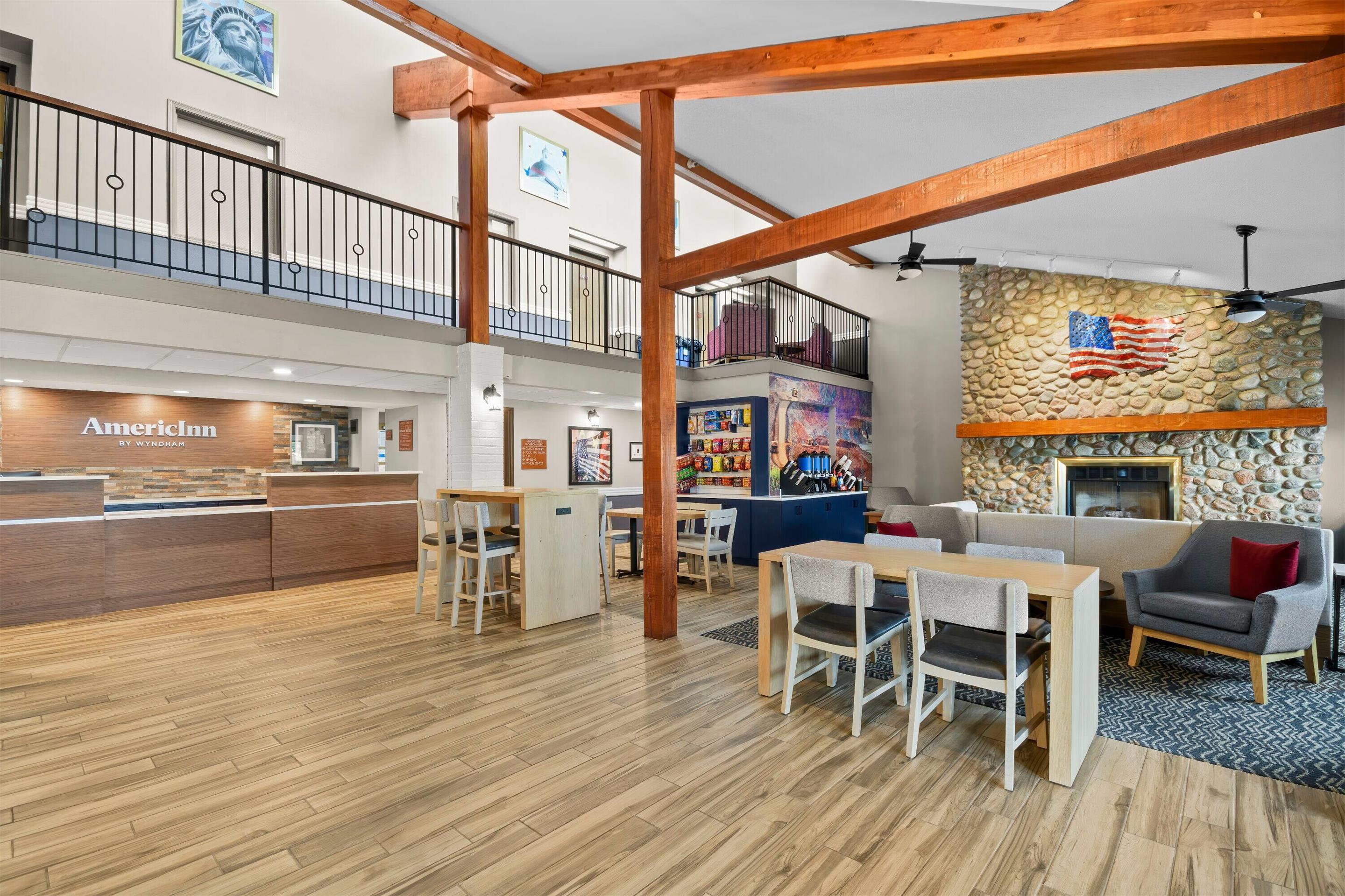 Lobby | AmericInn by Wyndham Virginia