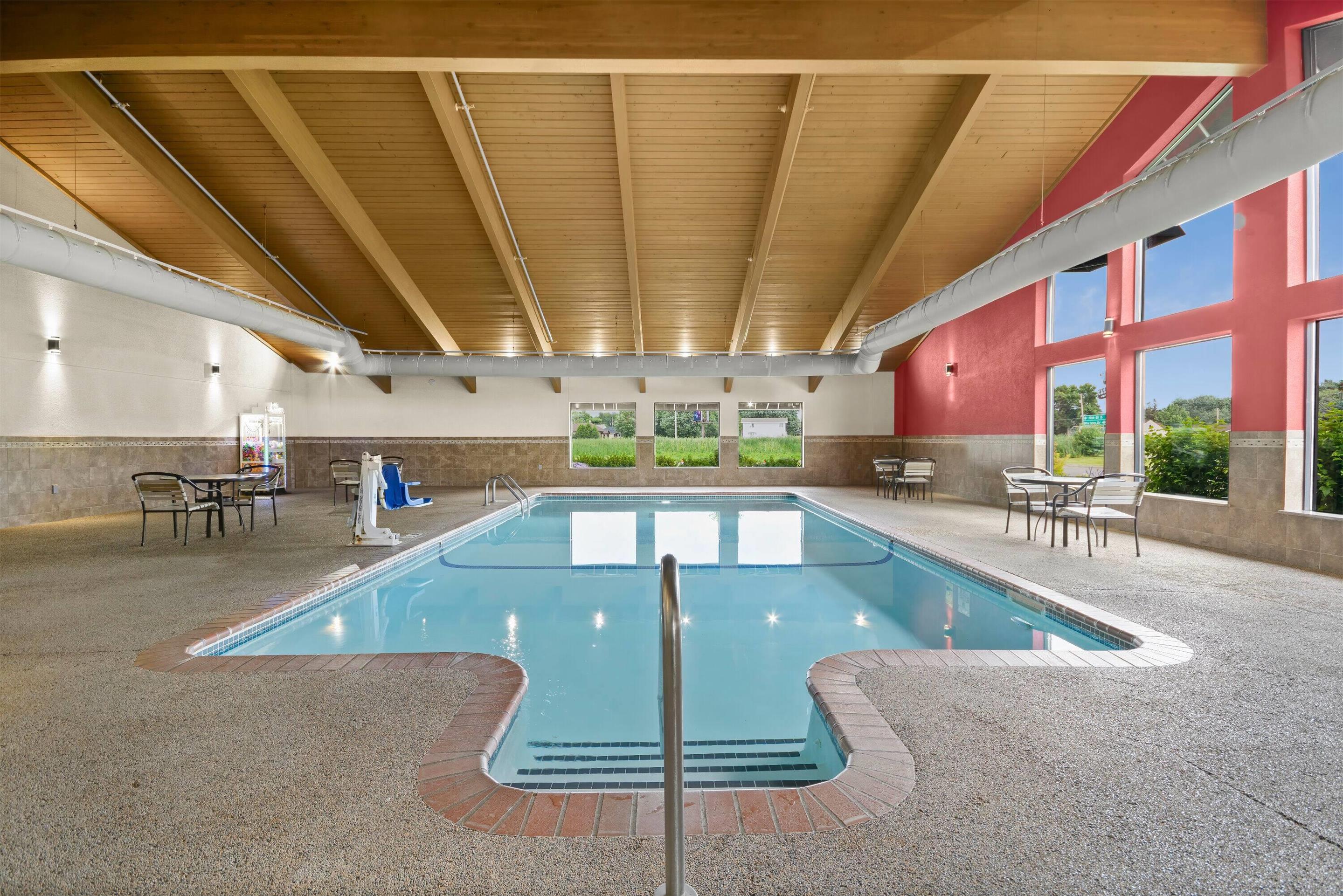 Pool - indoor | AmericInn by Wyndham Virginia