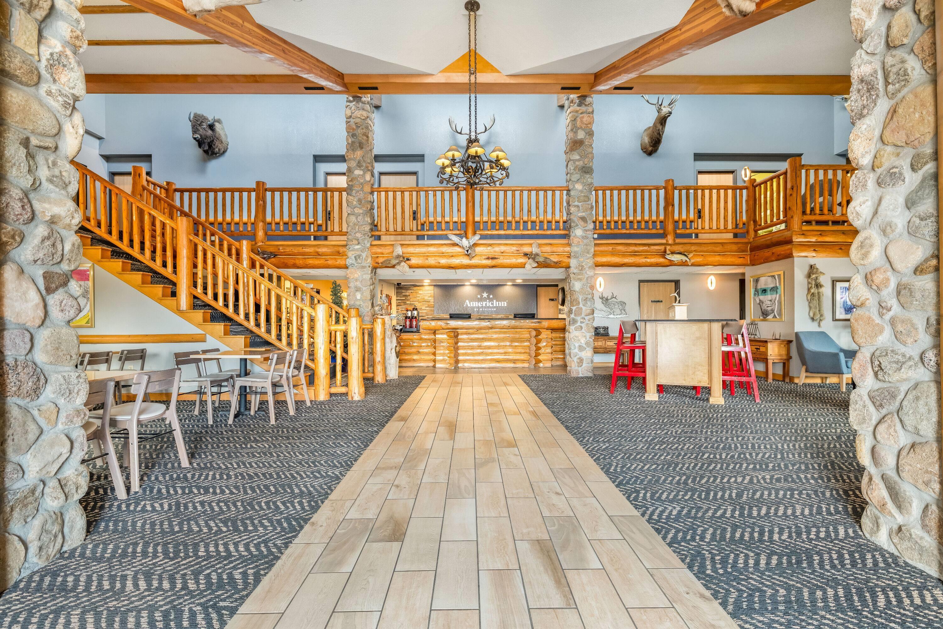 Lobby | AmericInn by Wyndham Chamberlain - Conference Center