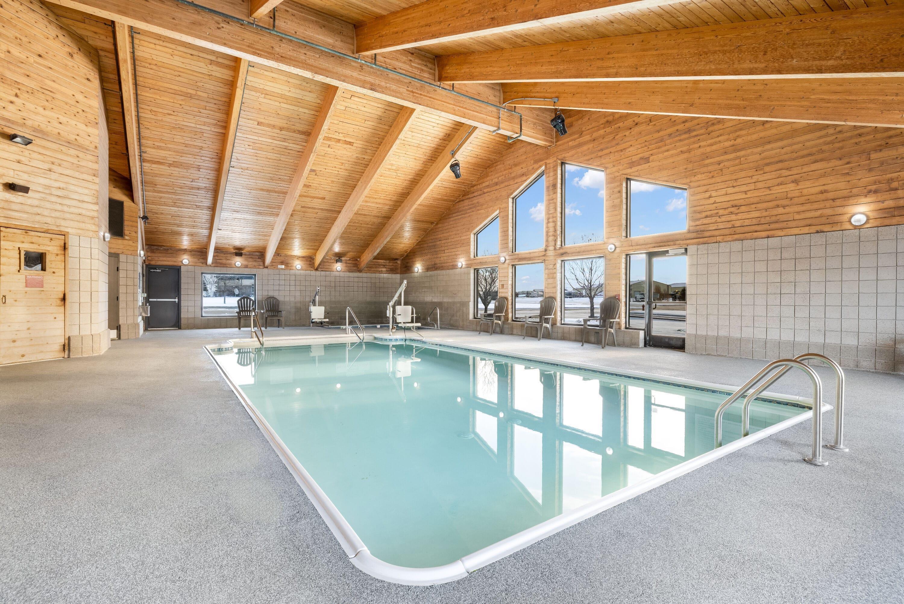 Pool - indoor | AmericInn by Wyndham Valley City - Conference Center