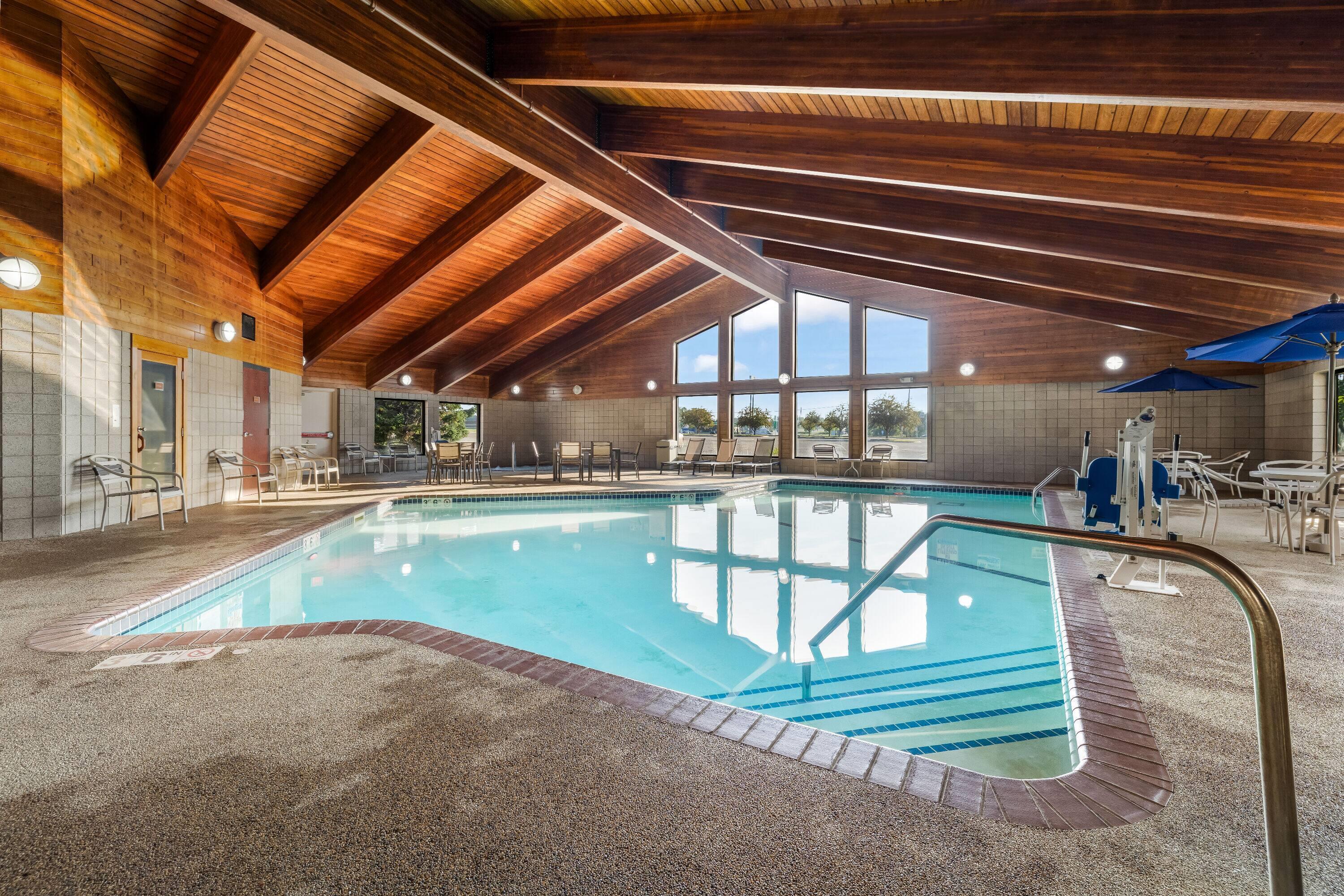Pool - indoor | AmericInn by Wyndham Mounds View Minneapolis