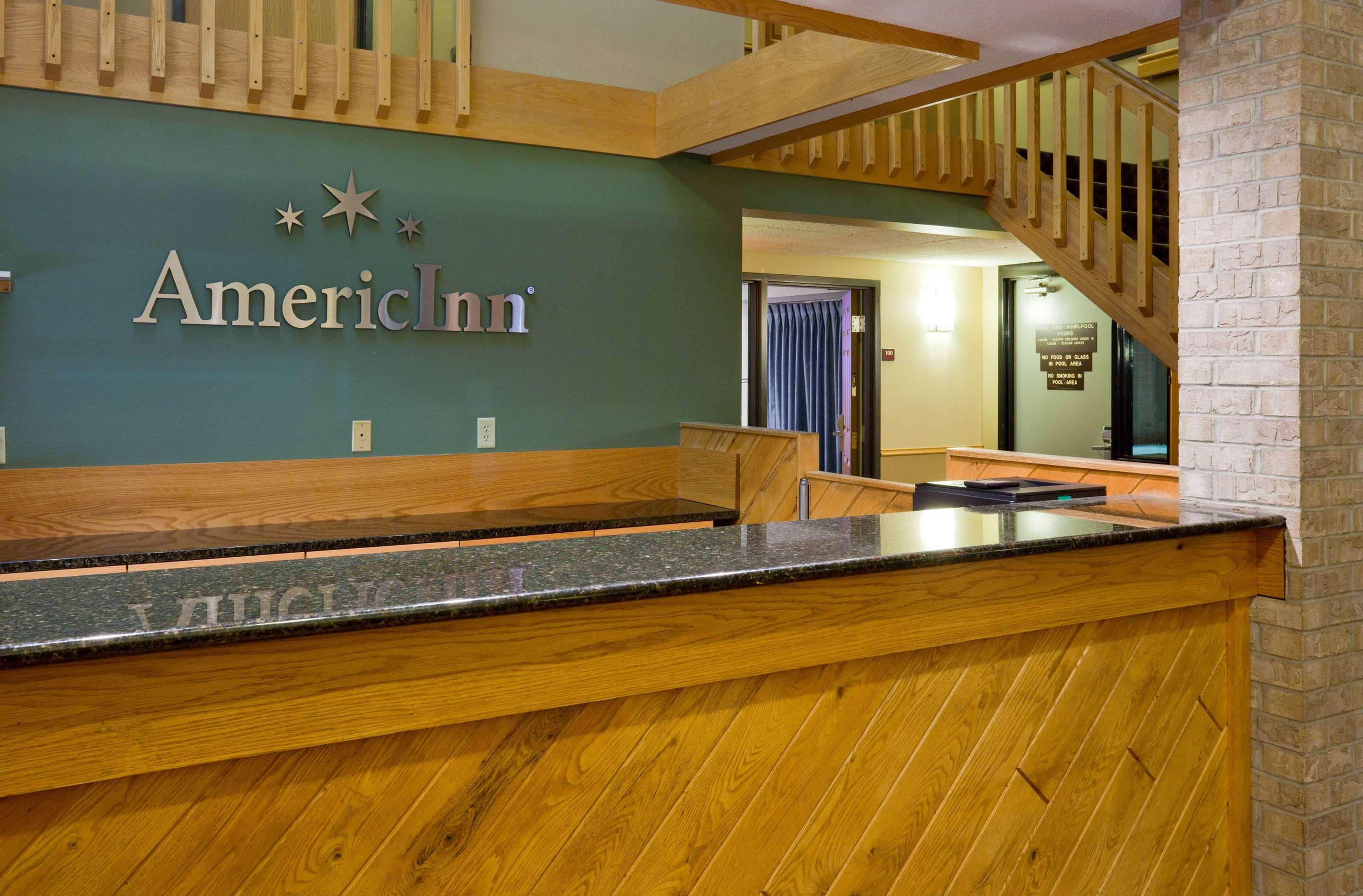 Lobby | AmericInn by Wyndham Rice Lake