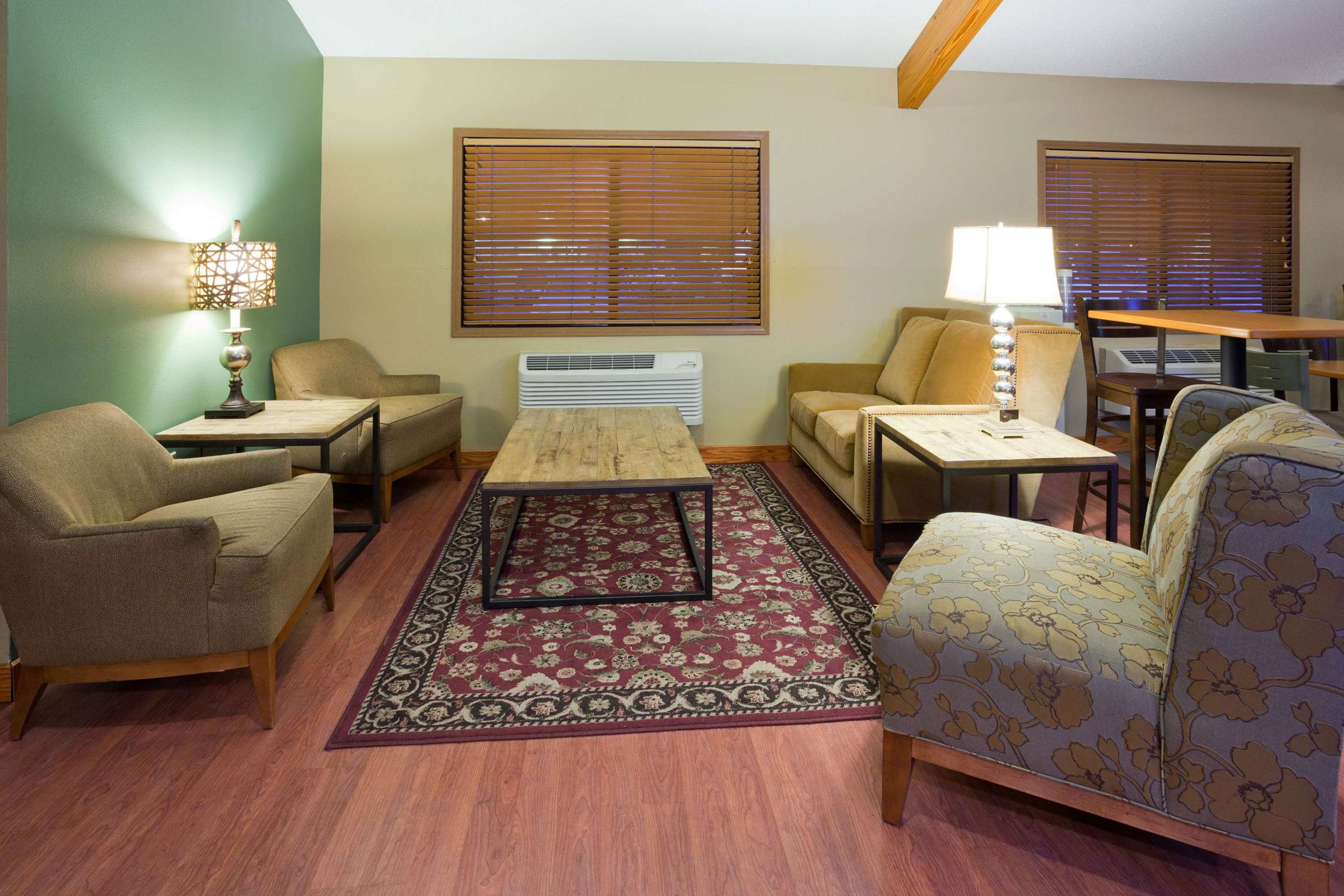 Lobby | AmericInn by Wyndham Rice Lake
