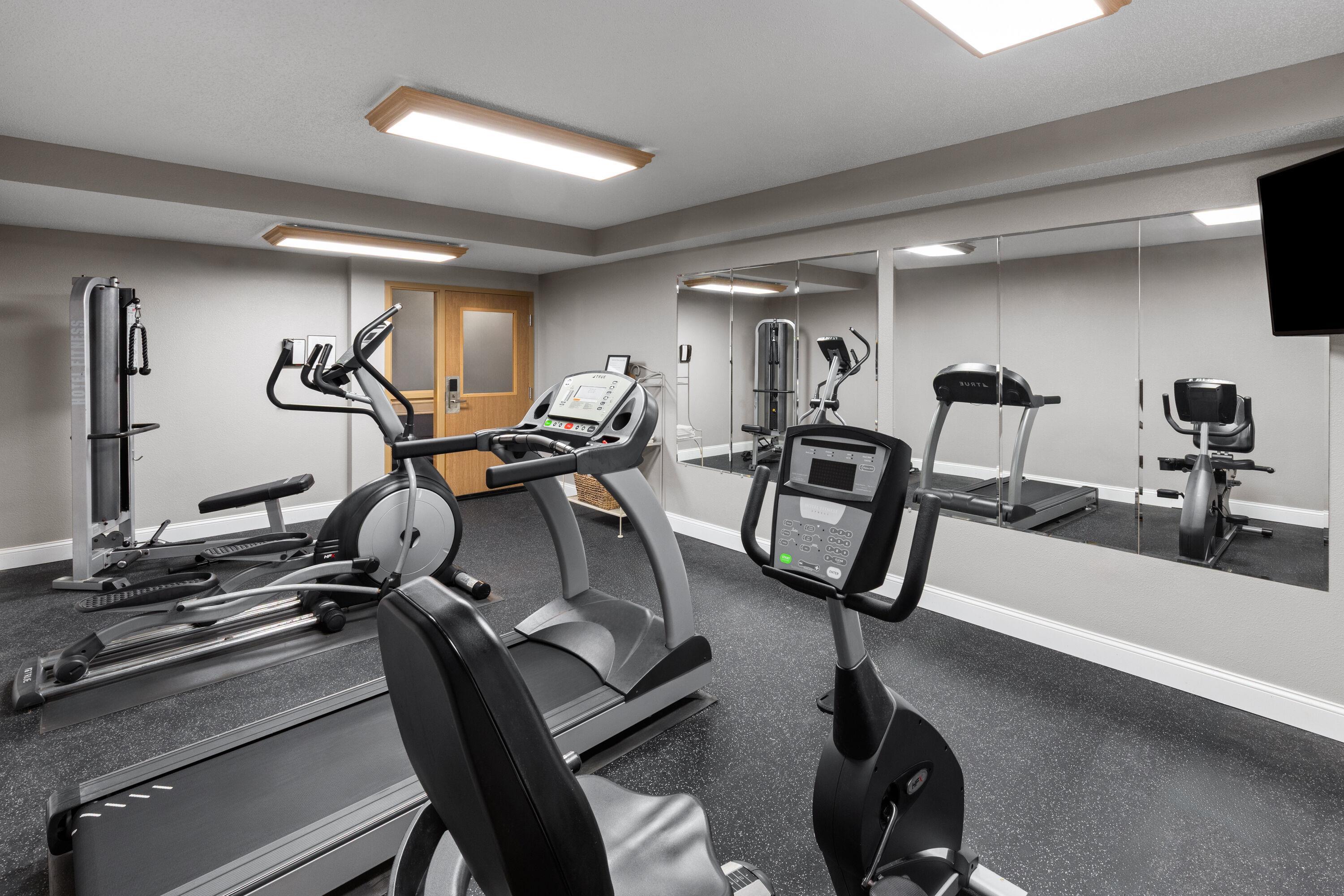 Health club fitness center gym | AmericInn by Wyndham Monmouth