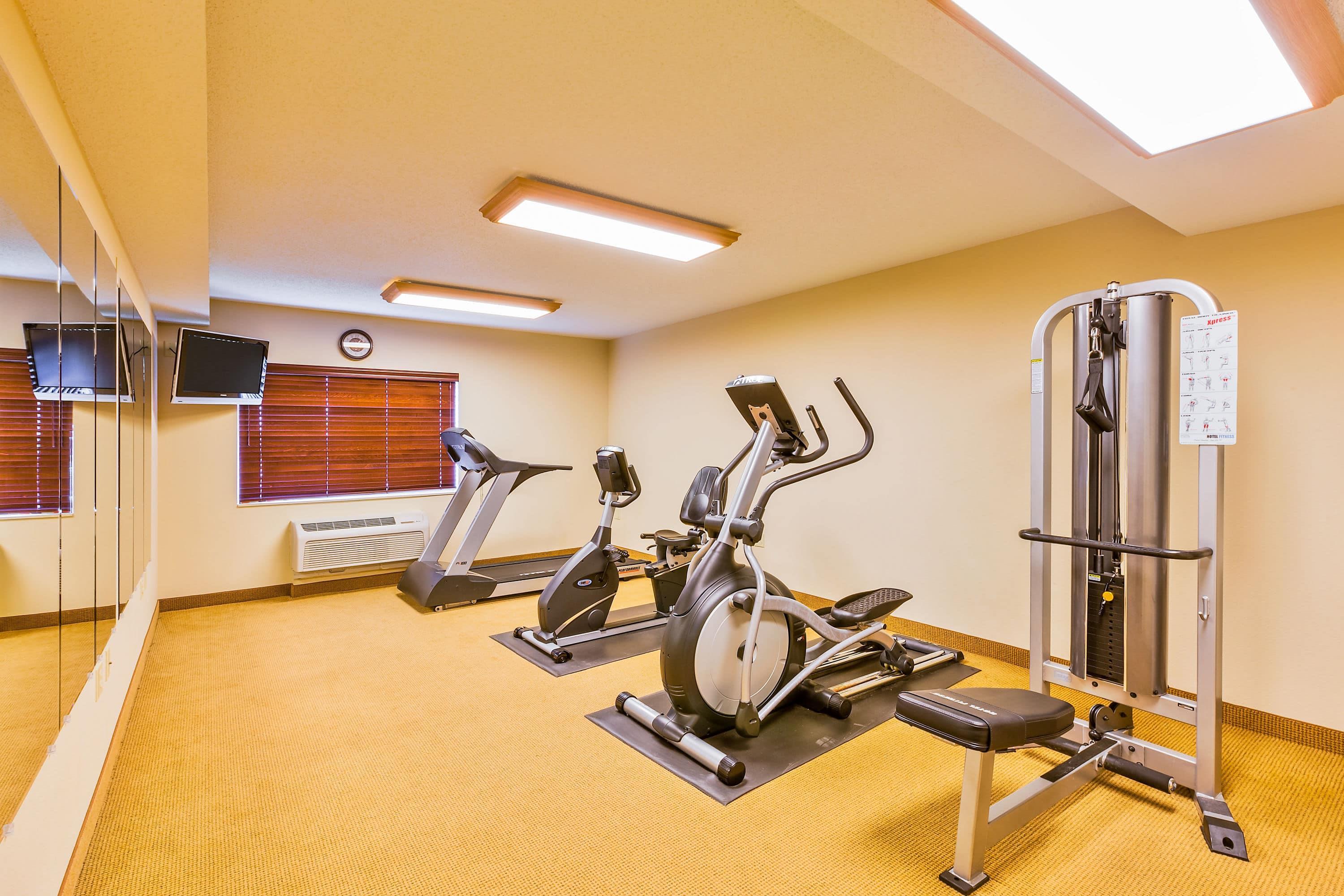 Health club fitness center gym | AmericInn by Wyndham Monmouth