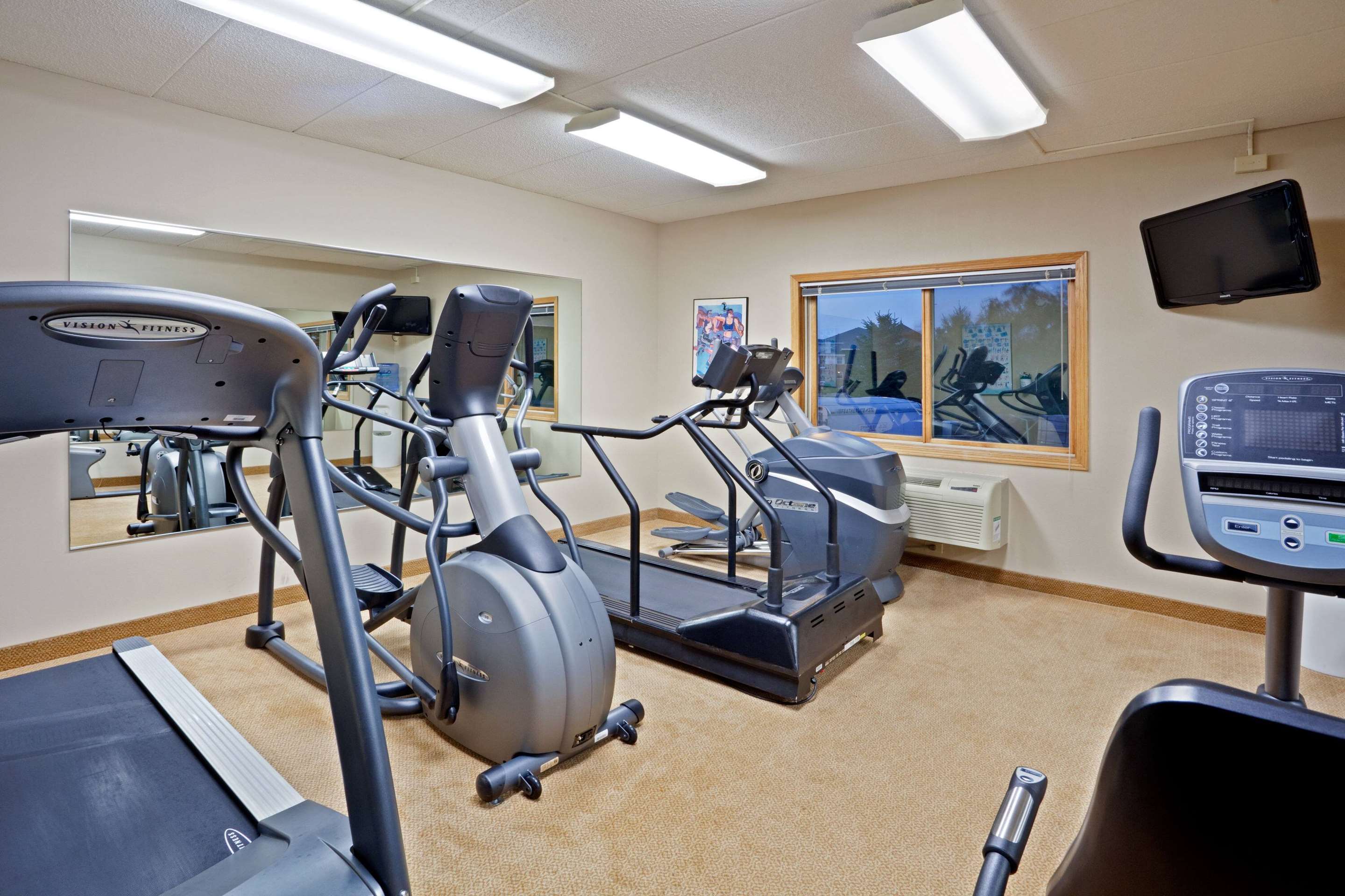 Health club fitness center gym | AmericInn by Wyndham Chanhassen