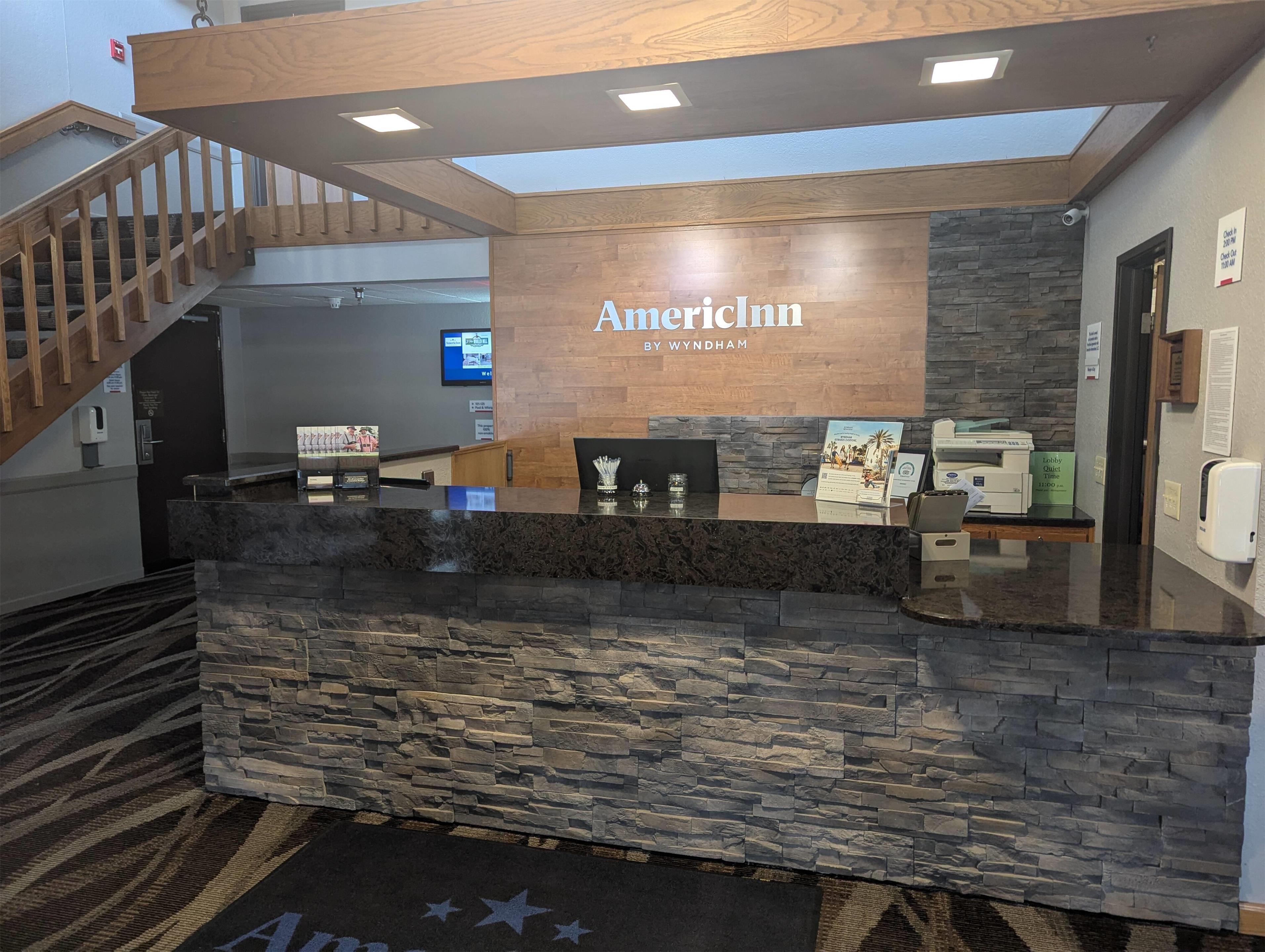 Lobby | AmericInn by Wyndham St. Peter