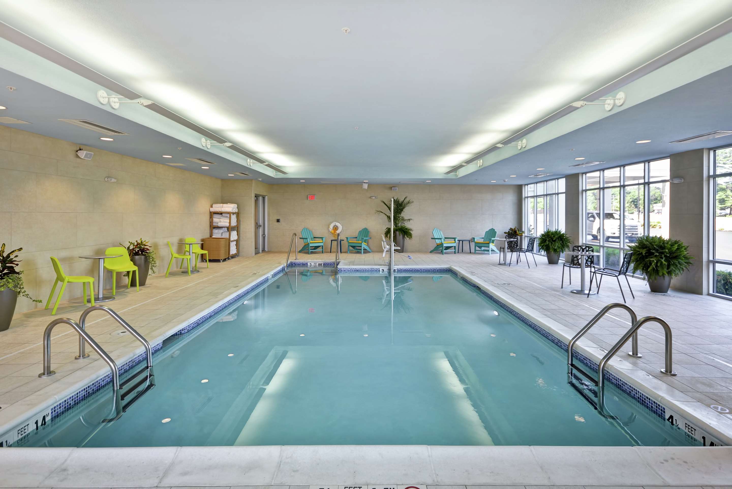 Pool | Home2 Suites by Hilton Queensbury Lake George
