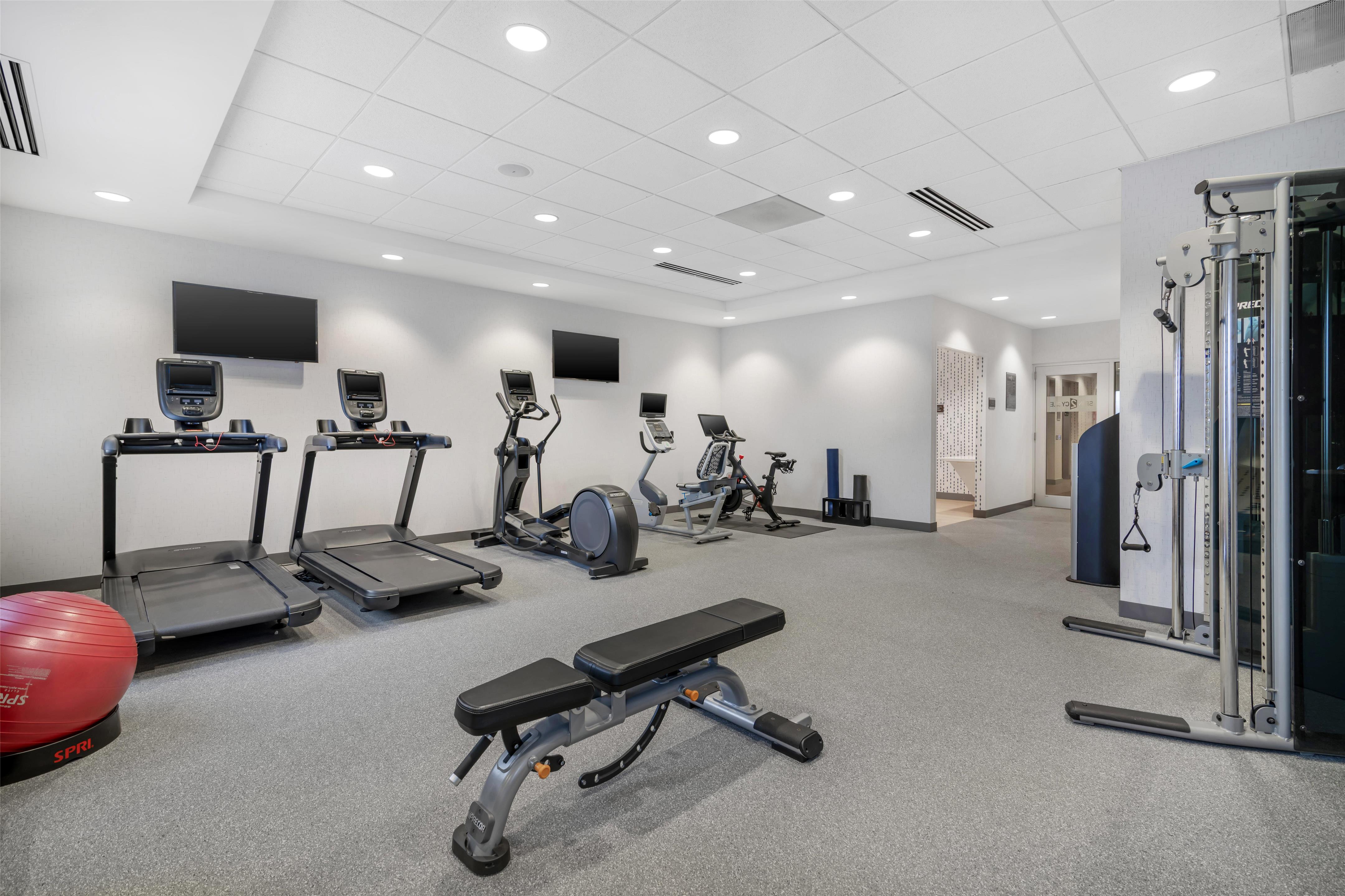 Health club fitness center gym | Home2 Suites by Hilton Queensbury Lake George