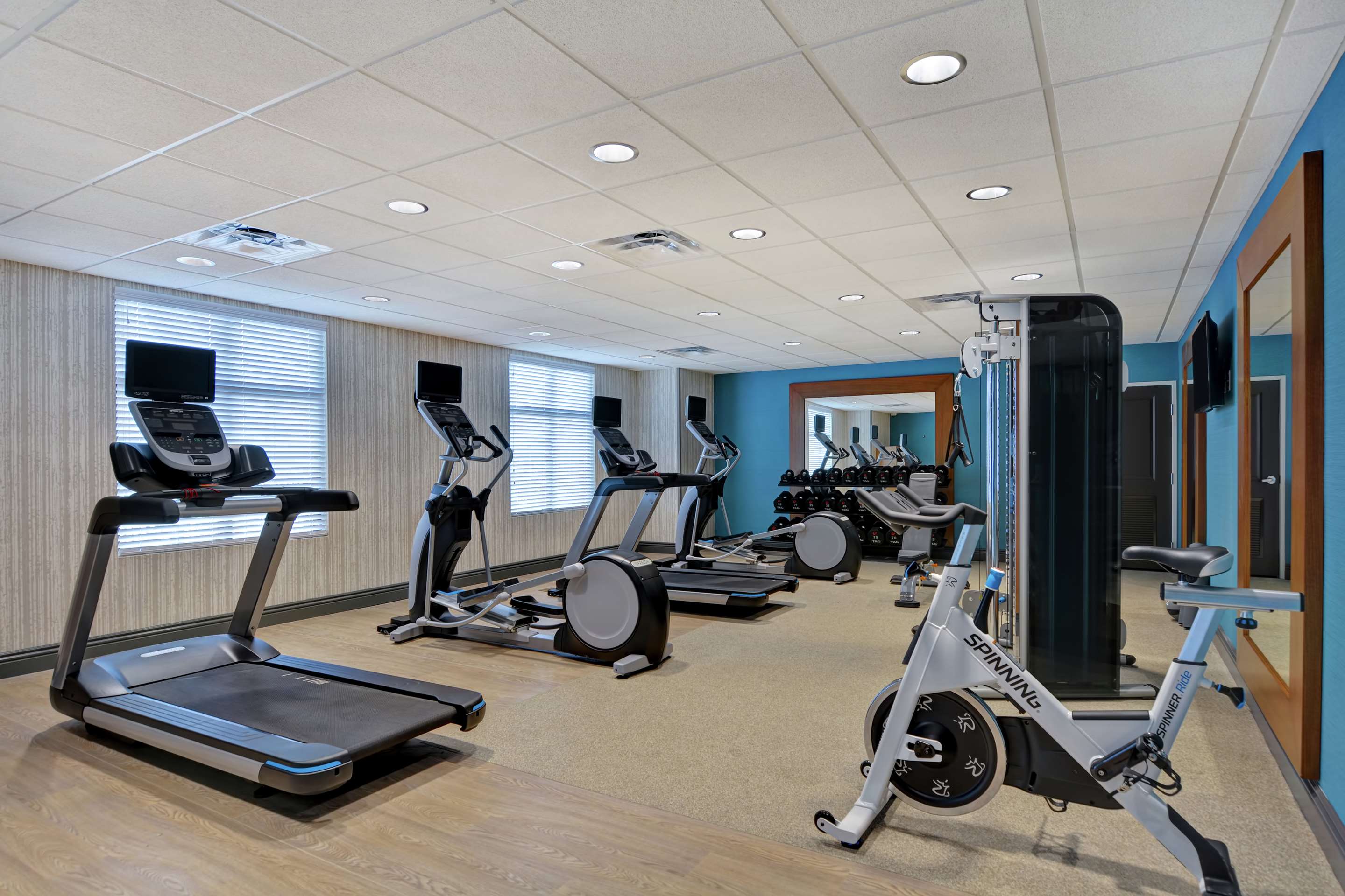 Health club fitness center gym