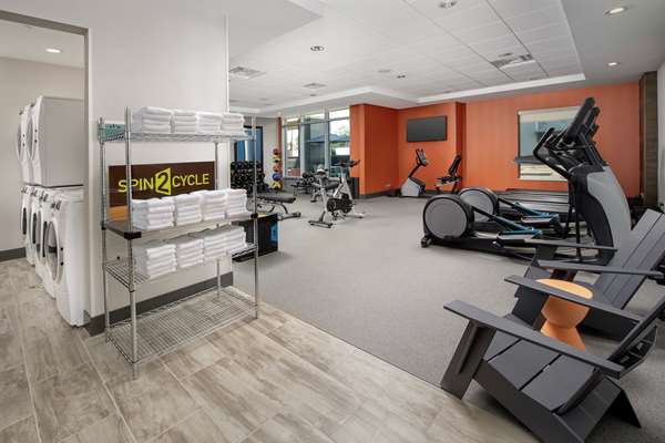 Fitness/ Exercise Room - Home2 Suites by Hilton Downtown Charlottesville