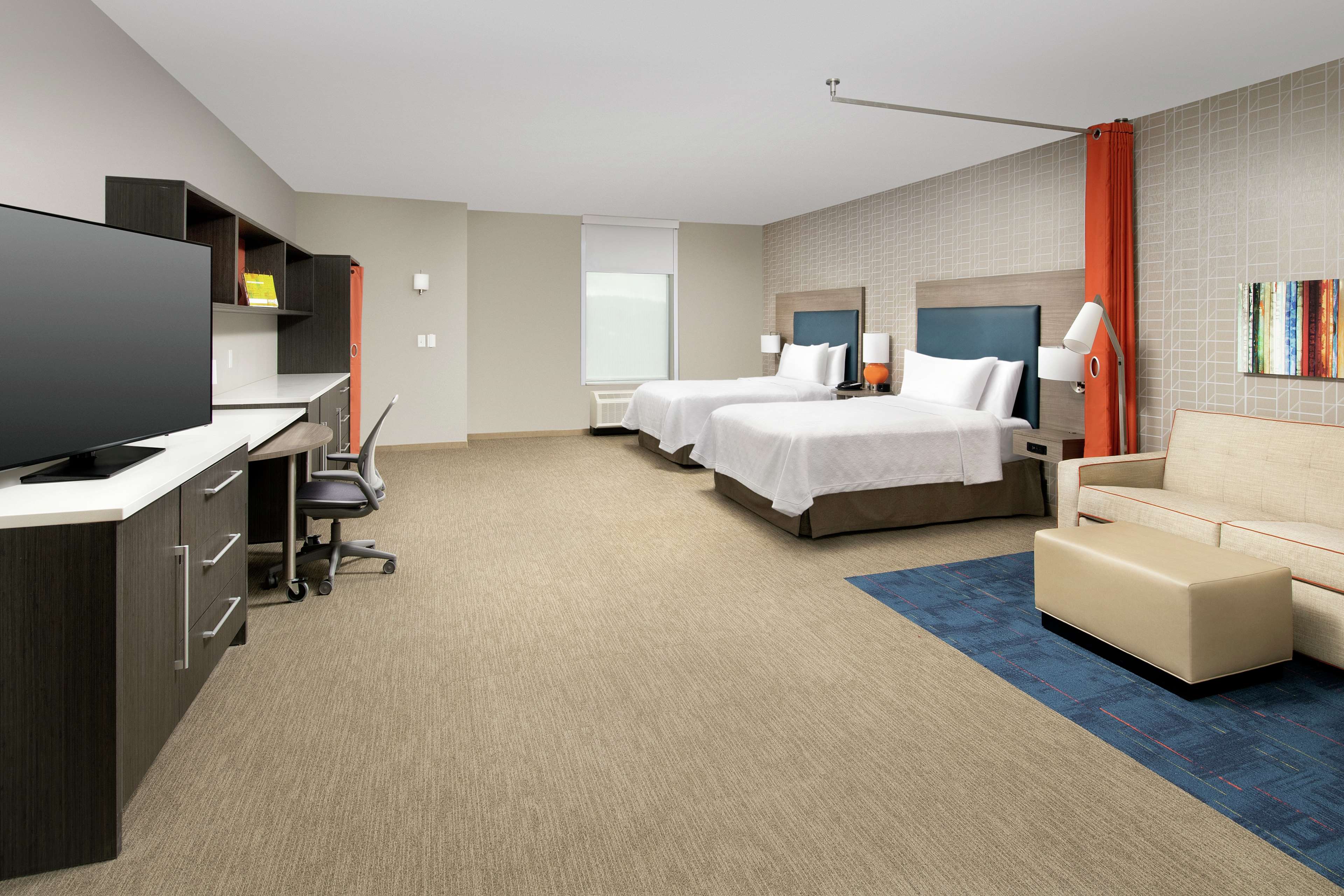 Home2 Suites by Hilton Charlottesville Downtown Room Type - 2 QN BEDS STUDIO NONSMOK