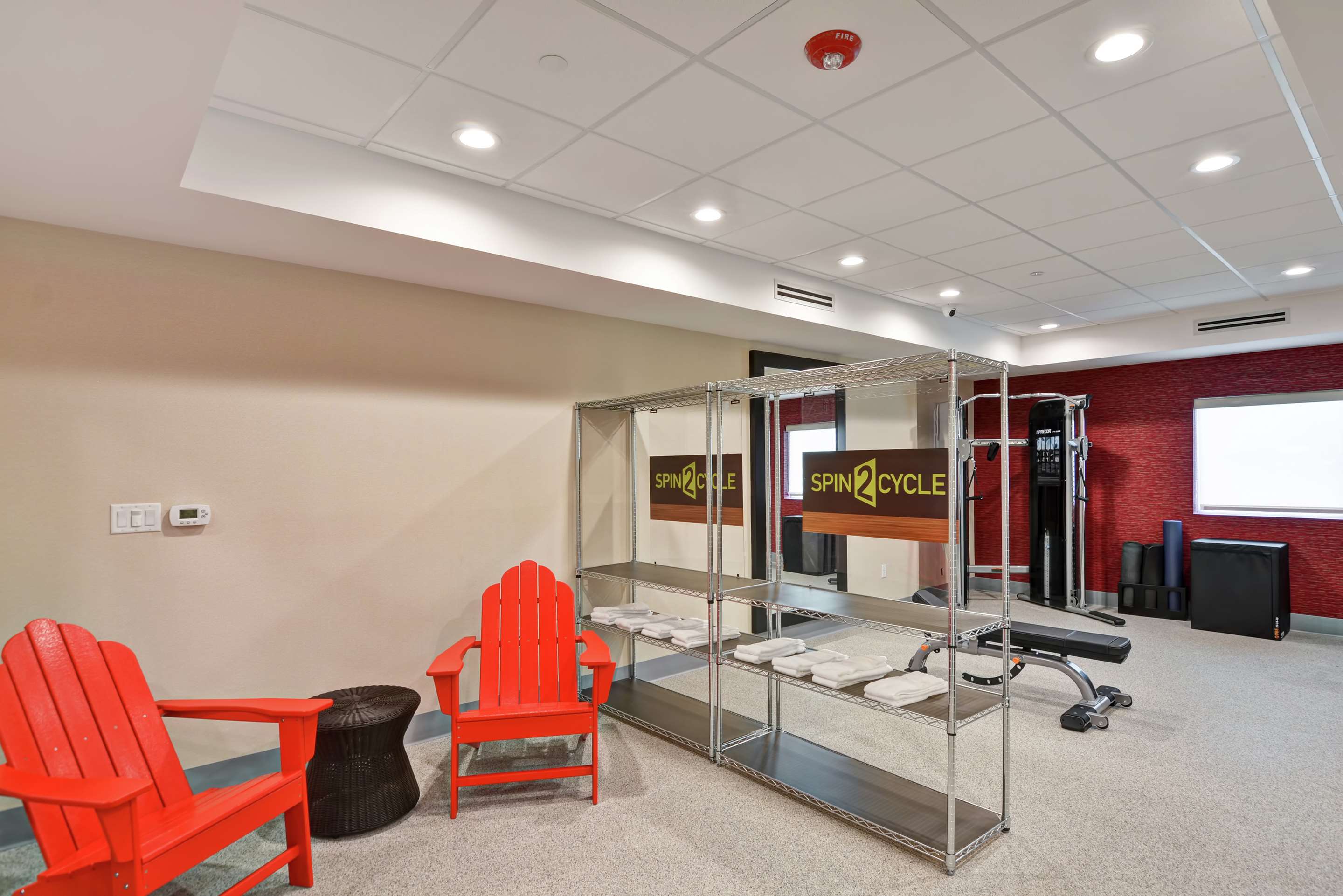 Health club fitness center gym | Home2 Suites by Hilton La Porte