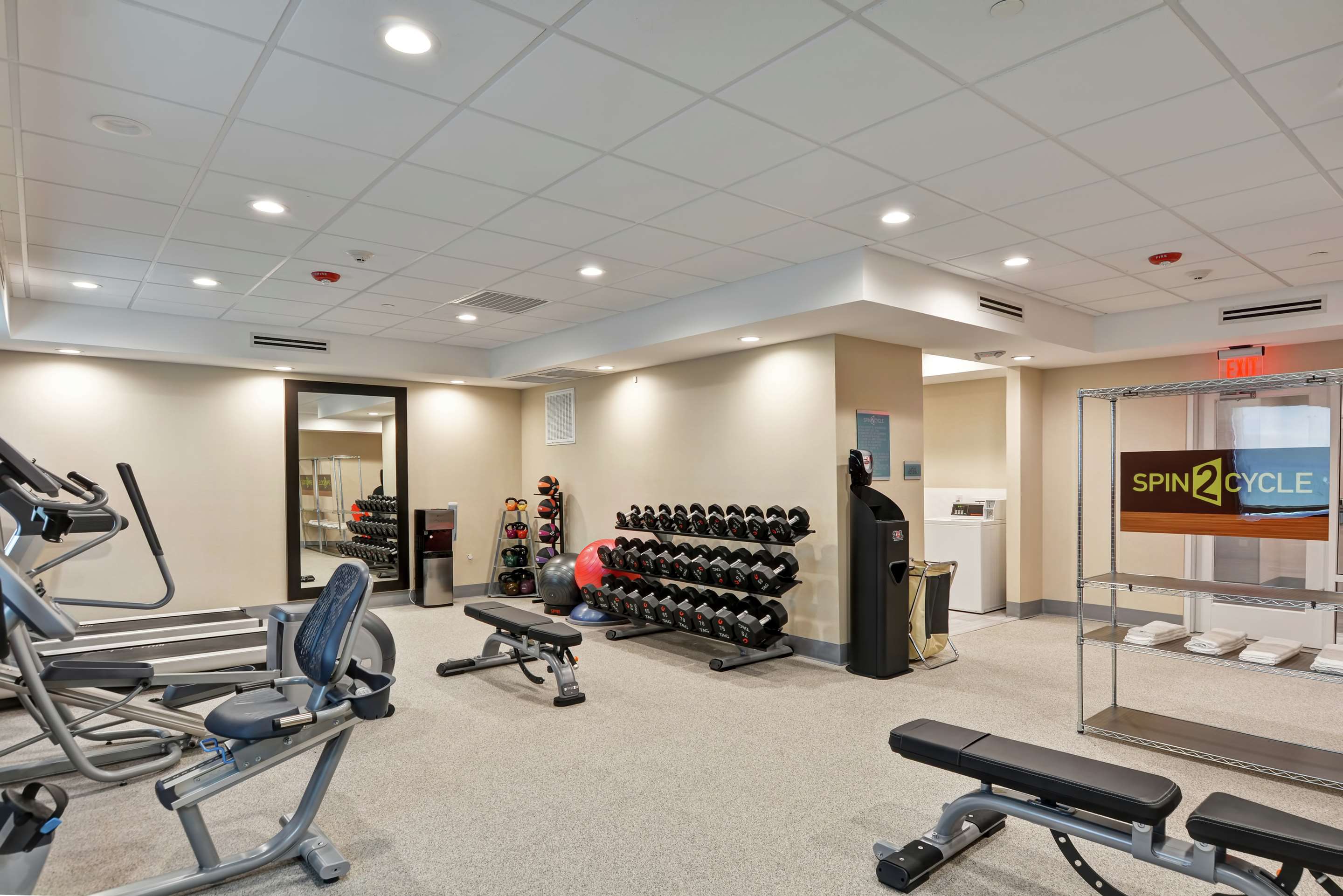 Health club fitness center gym | Home2 Suites by Hilton La Porte