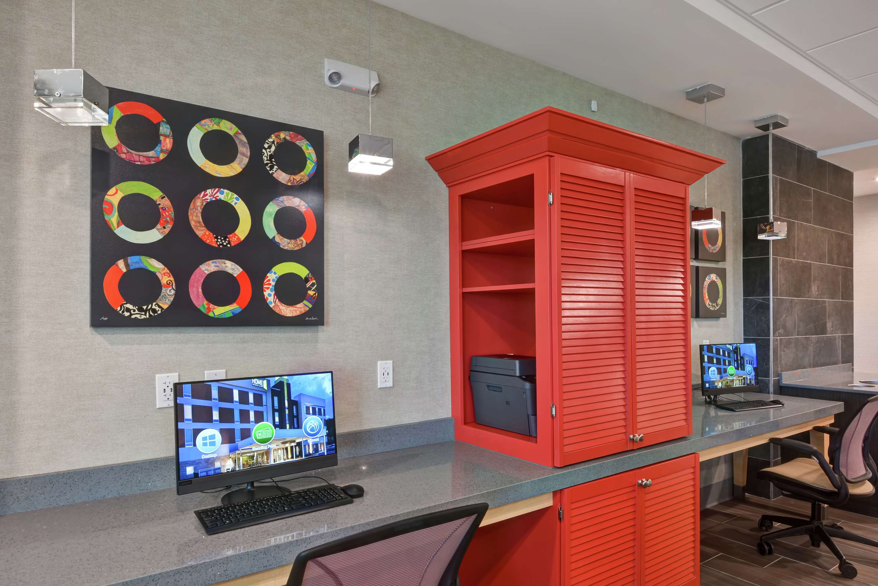 Business Center | Home2 Suites by Hilton La Porte