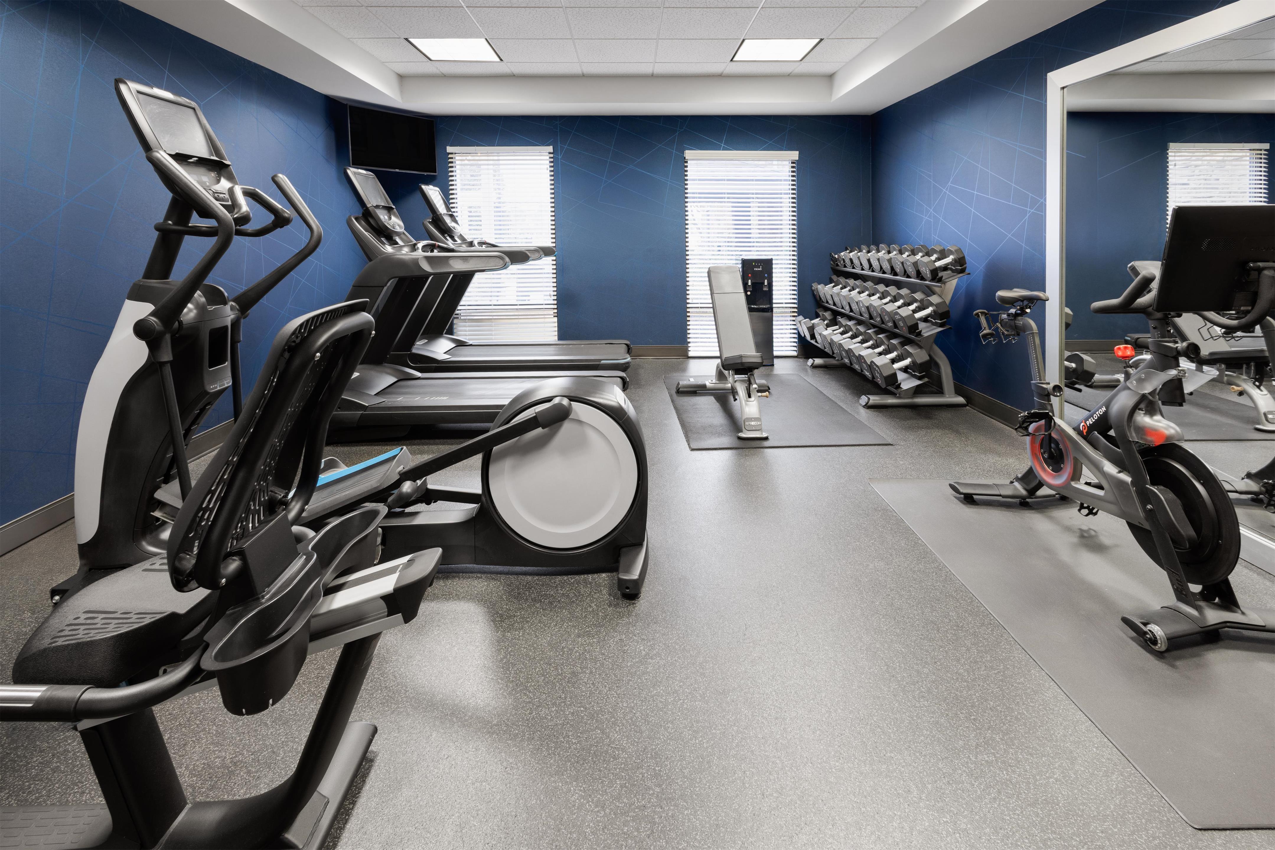 Health club fitness center gym | Homewood Suites by Hilton Montgomery EastChase
