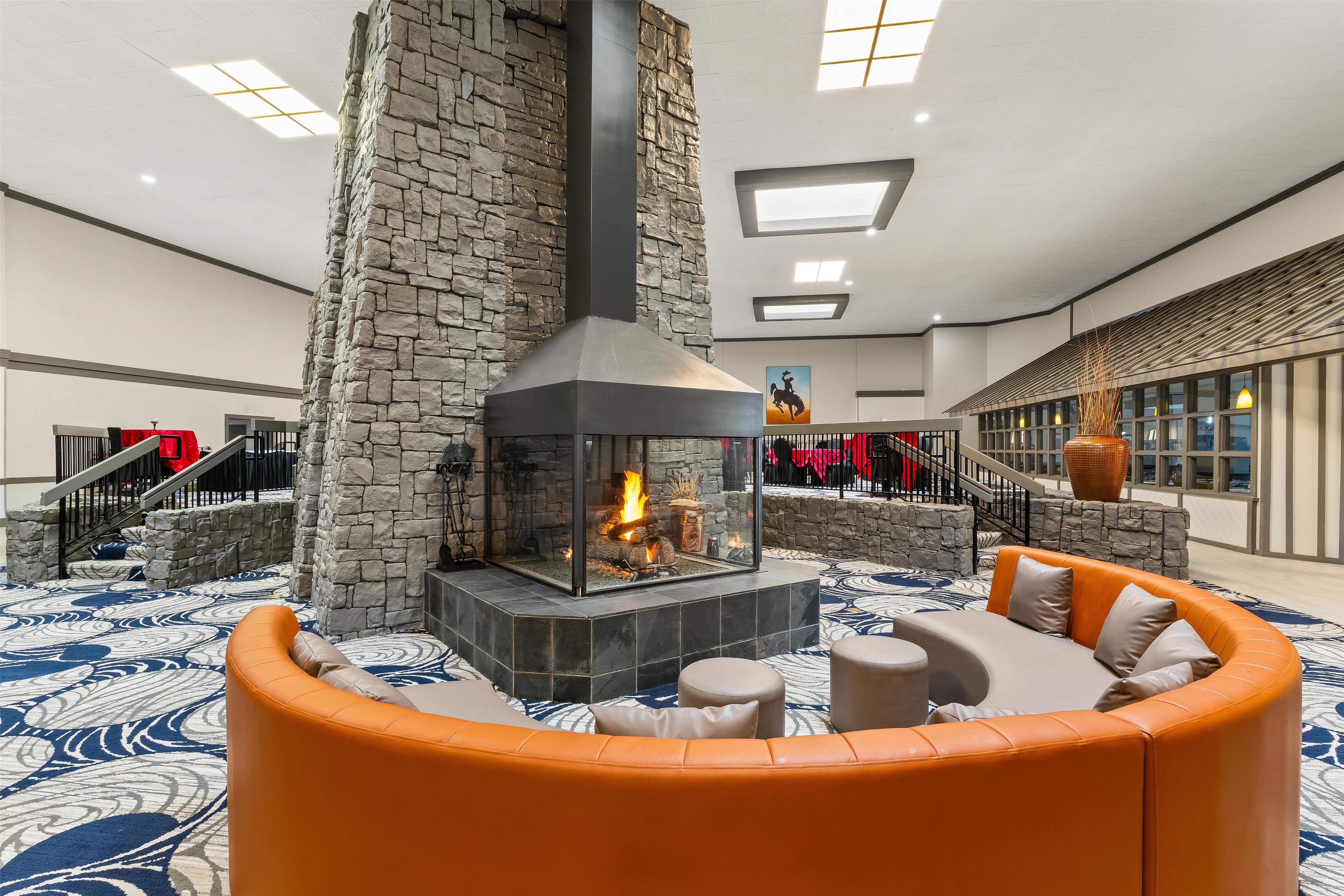RLH Cheyenne Lobby Fireplace