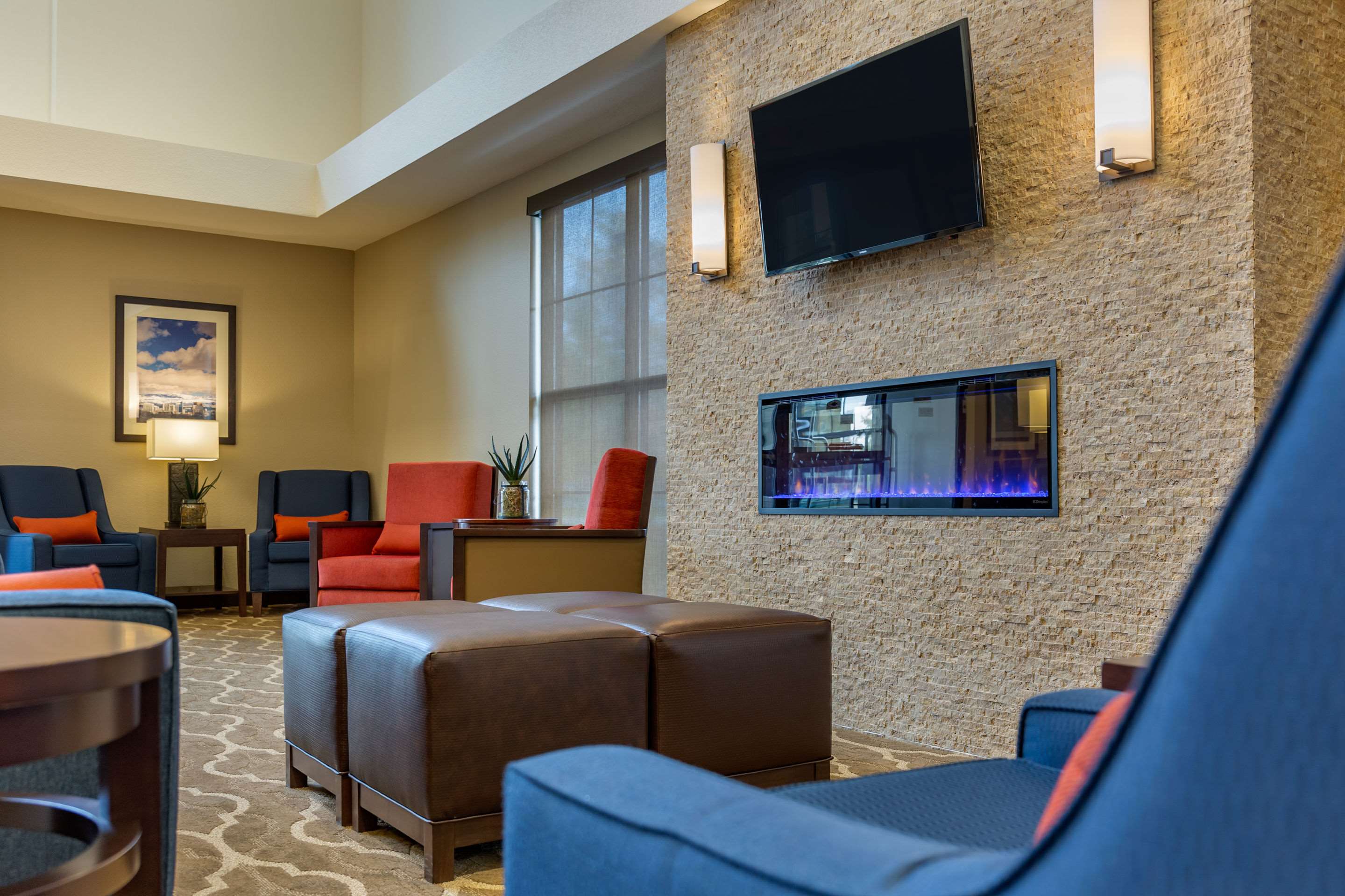 Hotel lobby