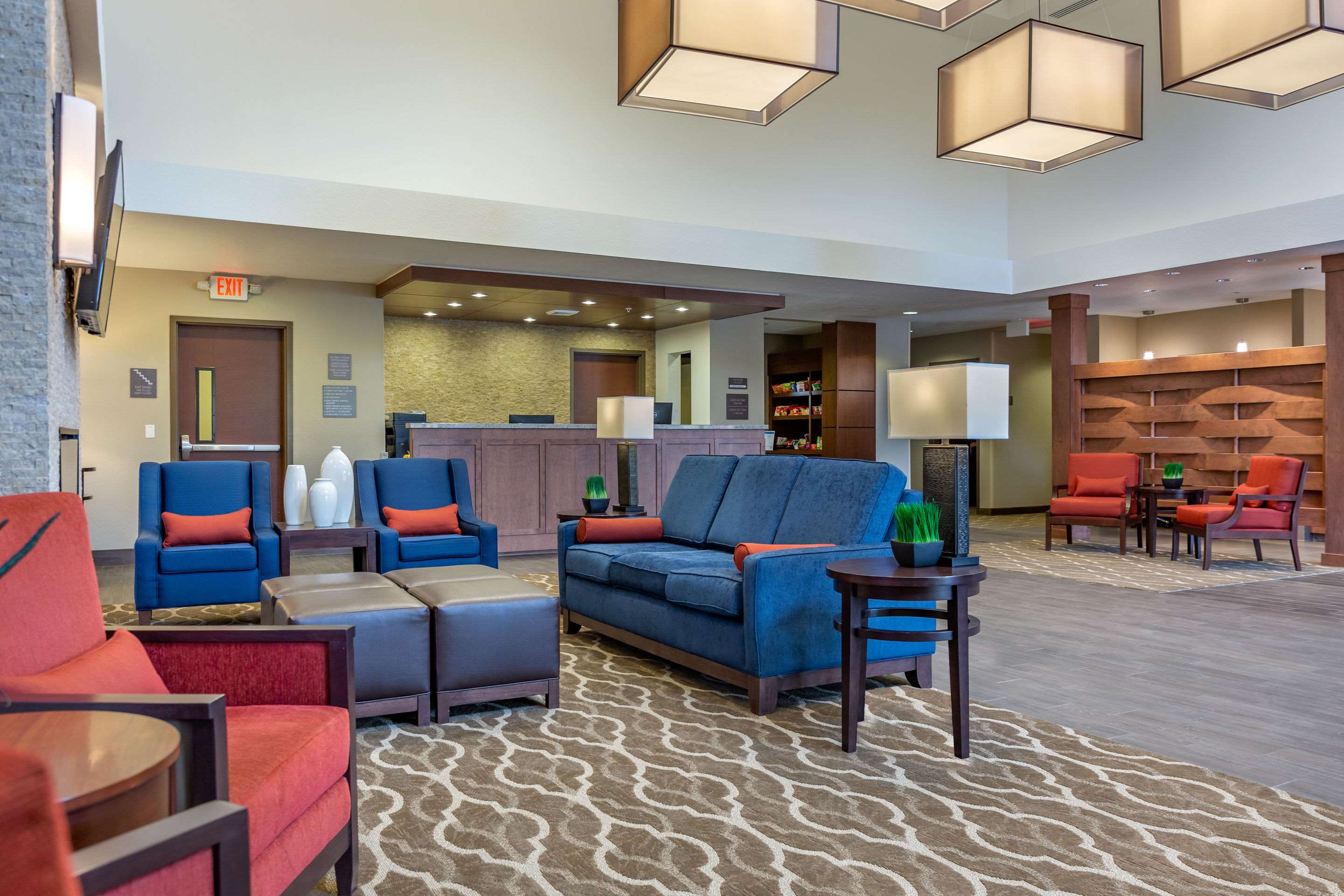 Hotel lobby