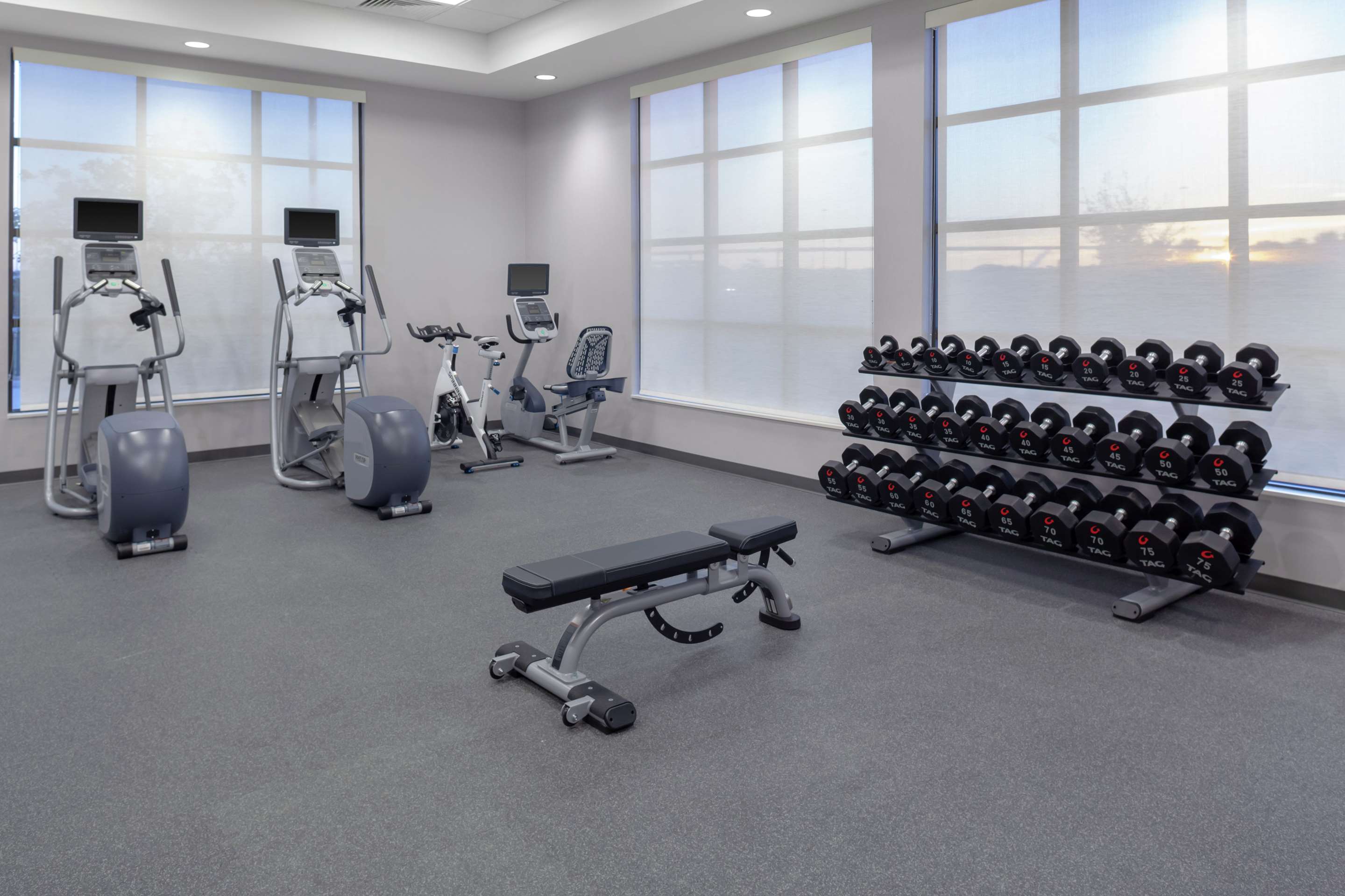 Health club fitness center gym