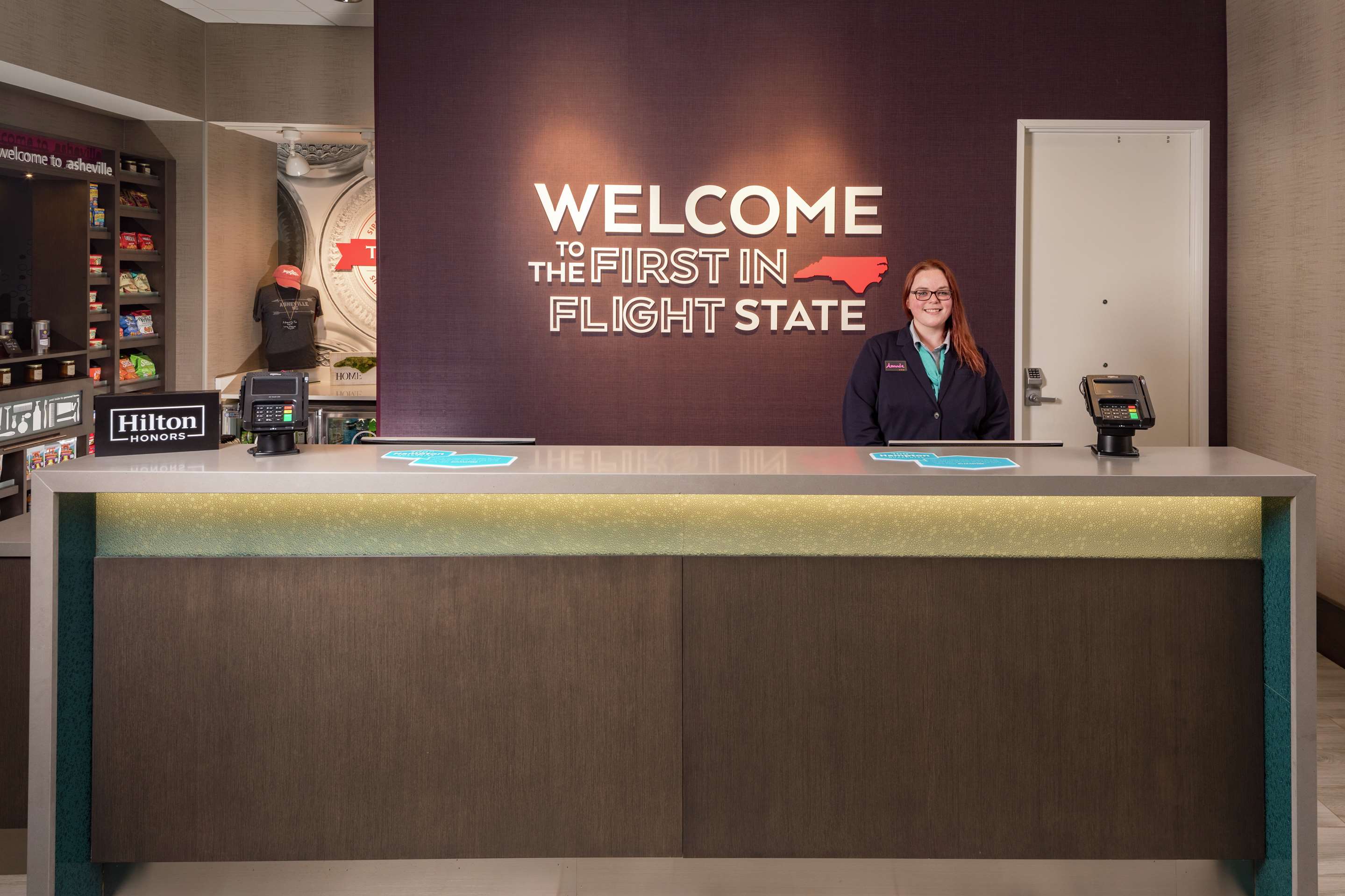 Reception | Hampton Inn & Suites Asheville Biltmore Area