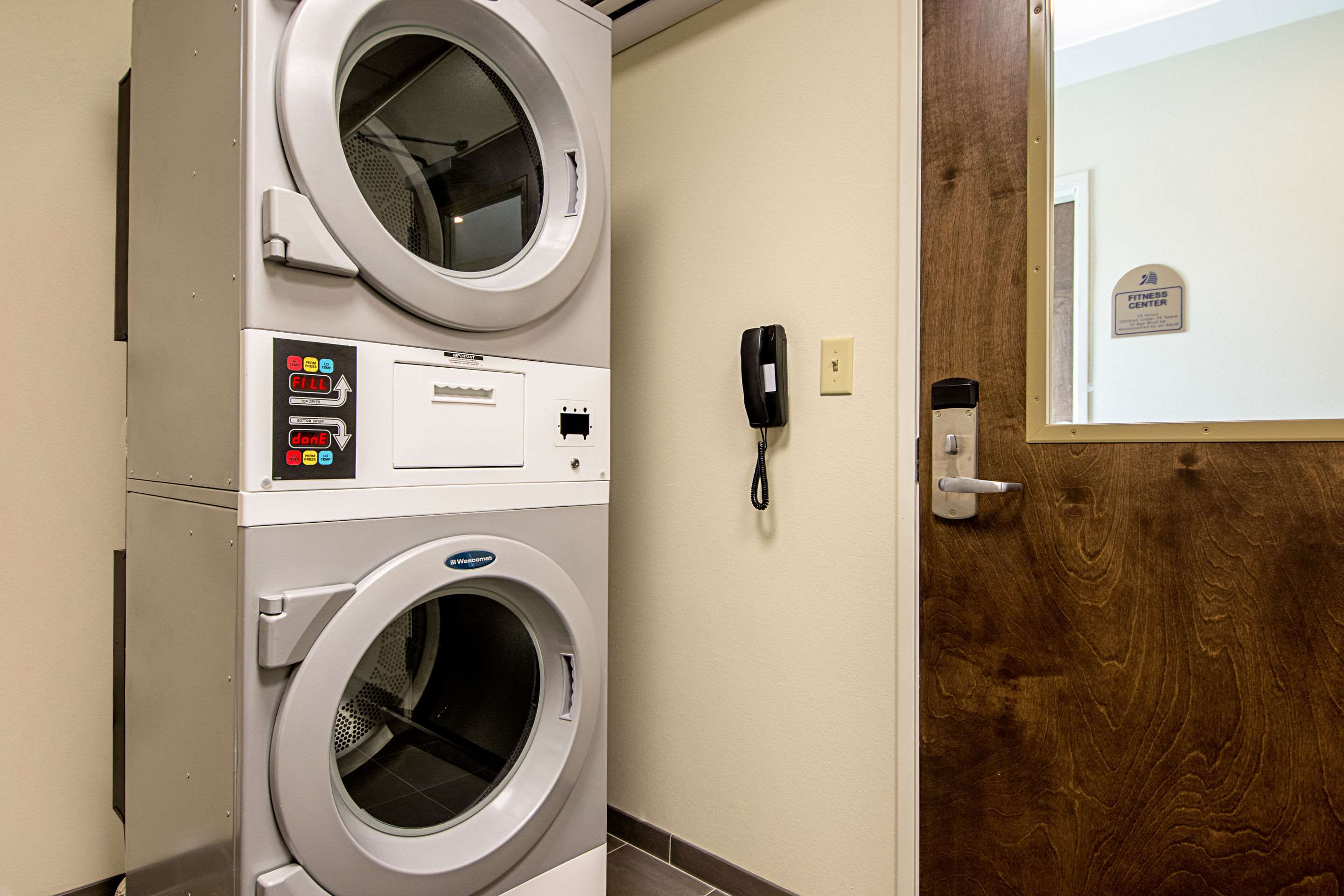 Guest laundry facilities
