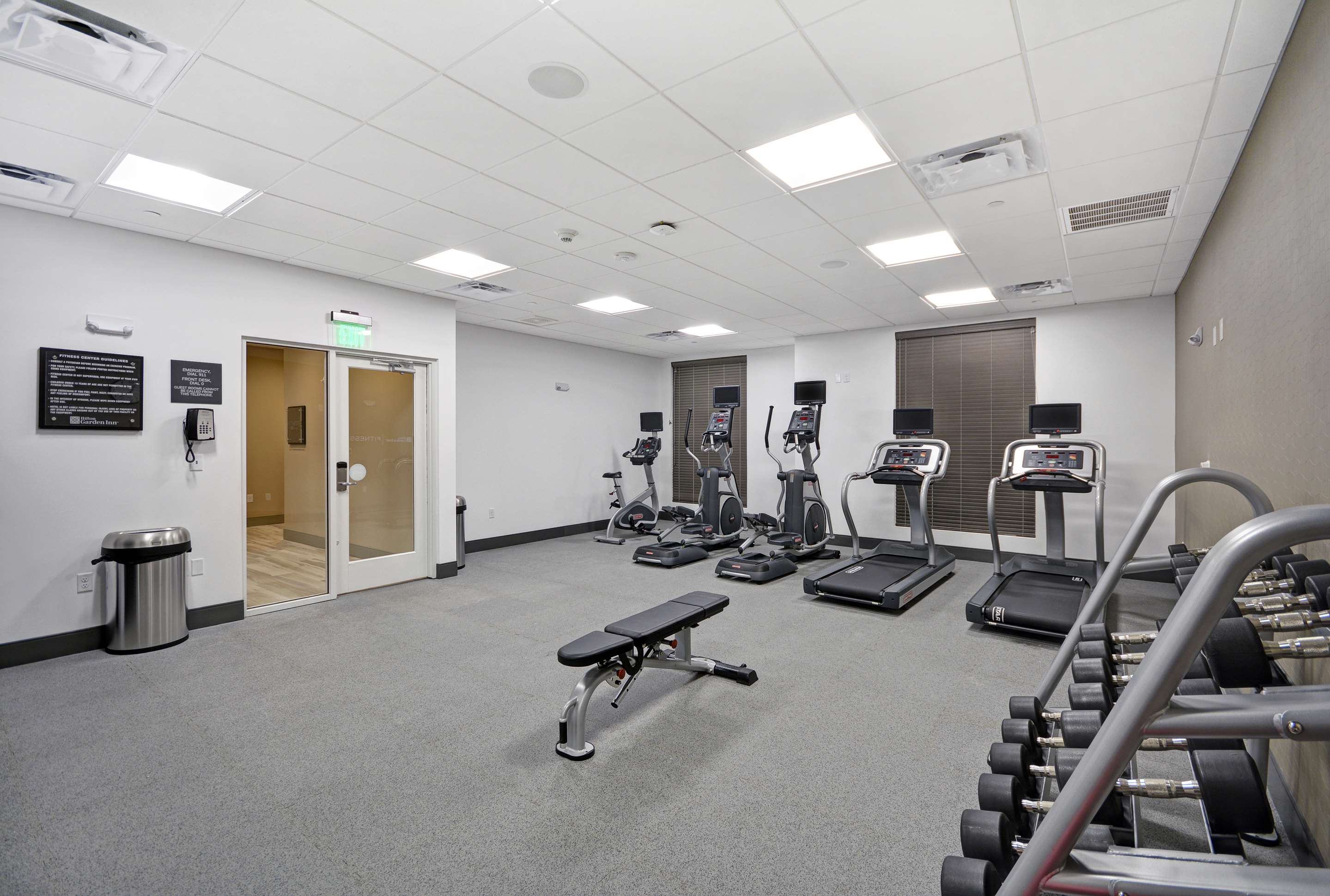 Health club fitness center gym