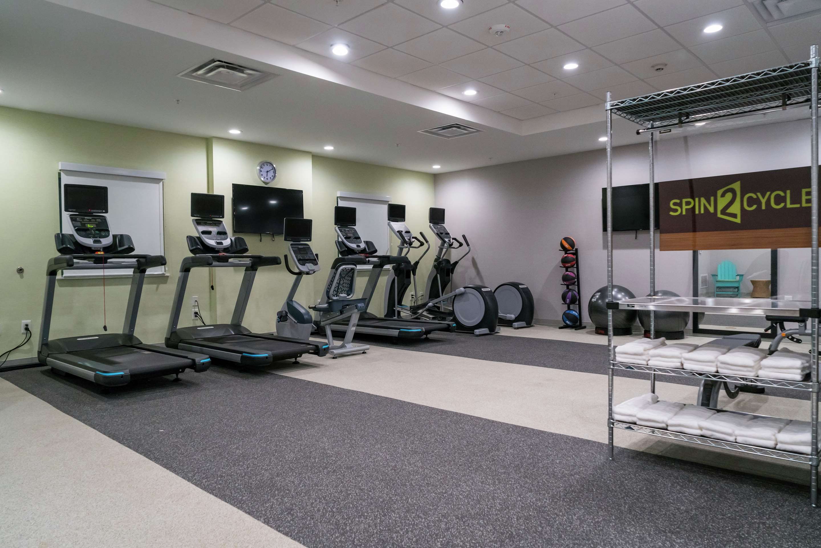 Health club fitness center gym | Home2 Suites by Hilton Jackson Flowood Airport Area