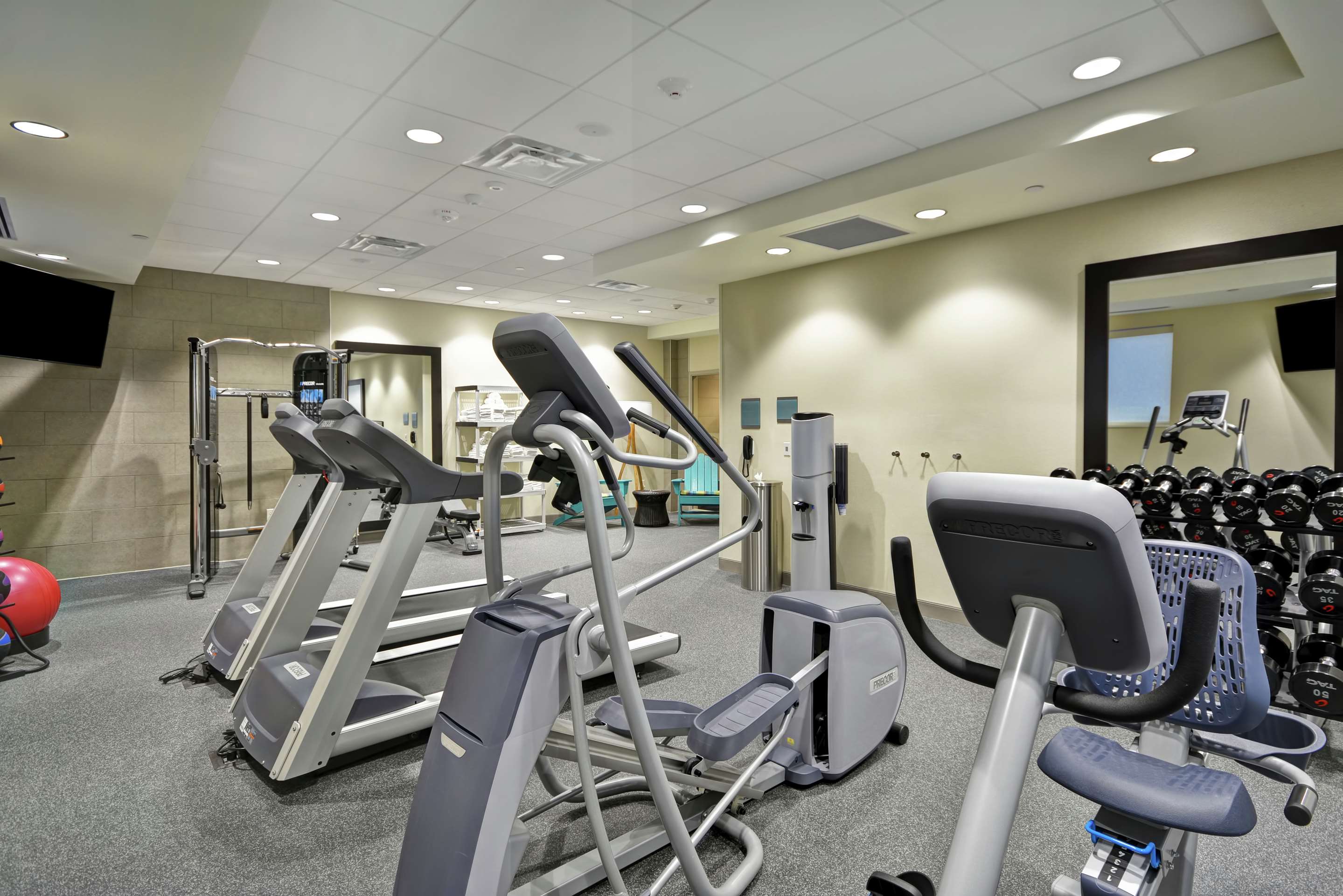 Health club fitness center gym