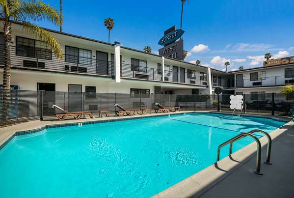 Pool - SureStay Collection by Best Western Sunset West Hotel Hollywood