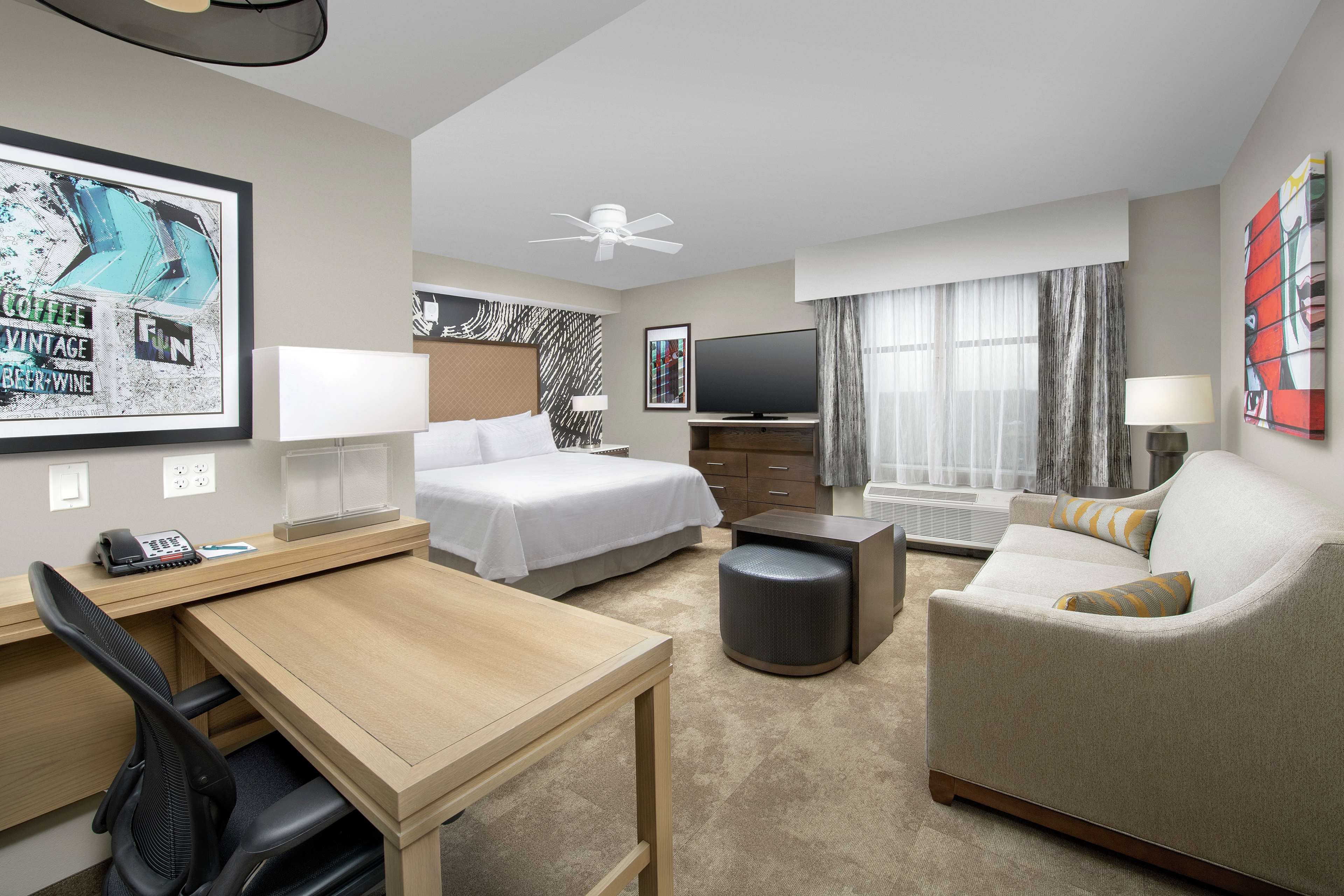 Homewood Suites by Hilton Austin Downtown, TX Room Type - 1 KING STUDIO SUITE NOSMOK