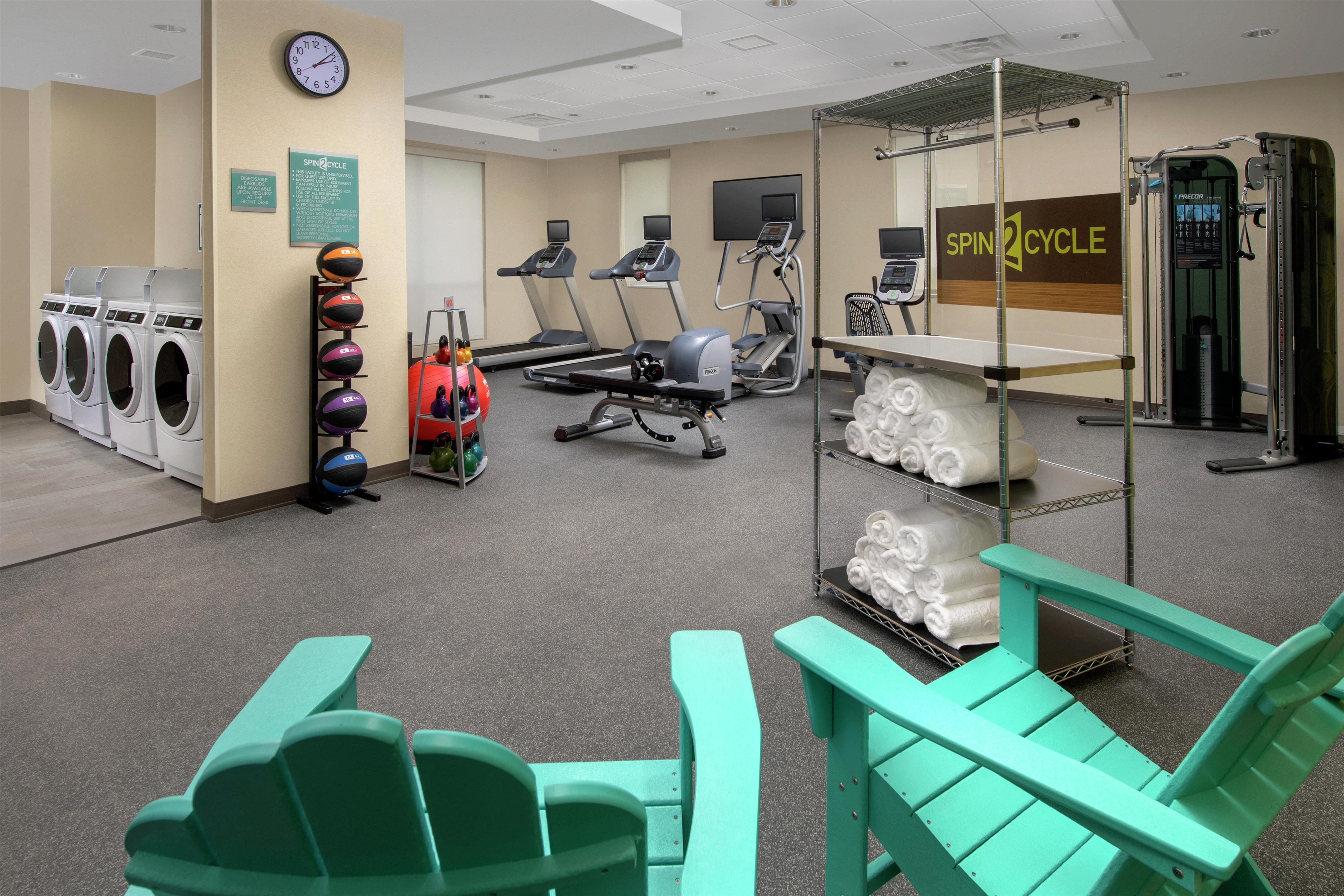 Health club fitness center gym | Home2 Suites by Hilton Longmont