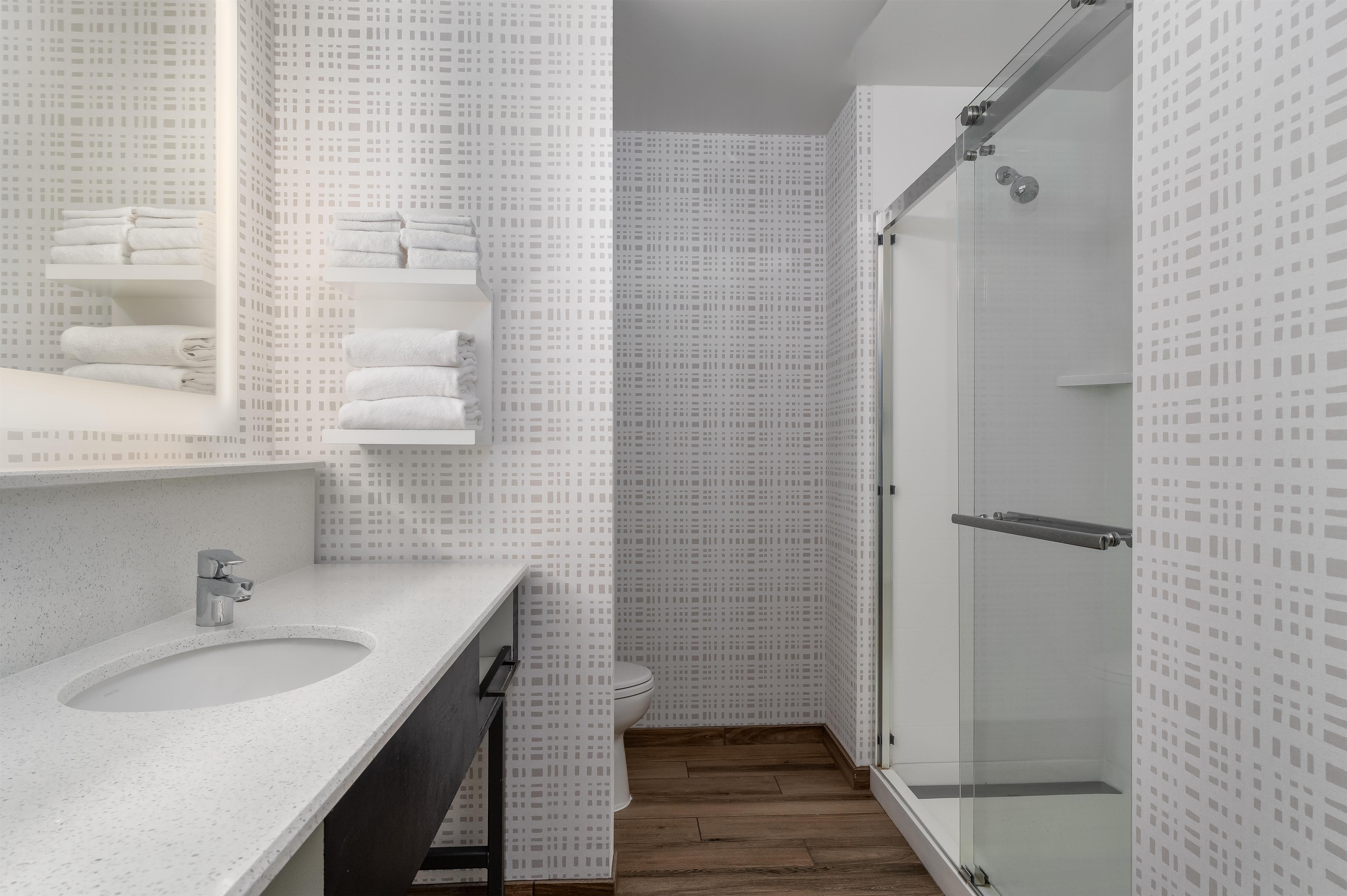 Hampton Inn by Hilton Baltimore Bayview Campus Room Type - 1 KING W SOFABED FRIDGE NS