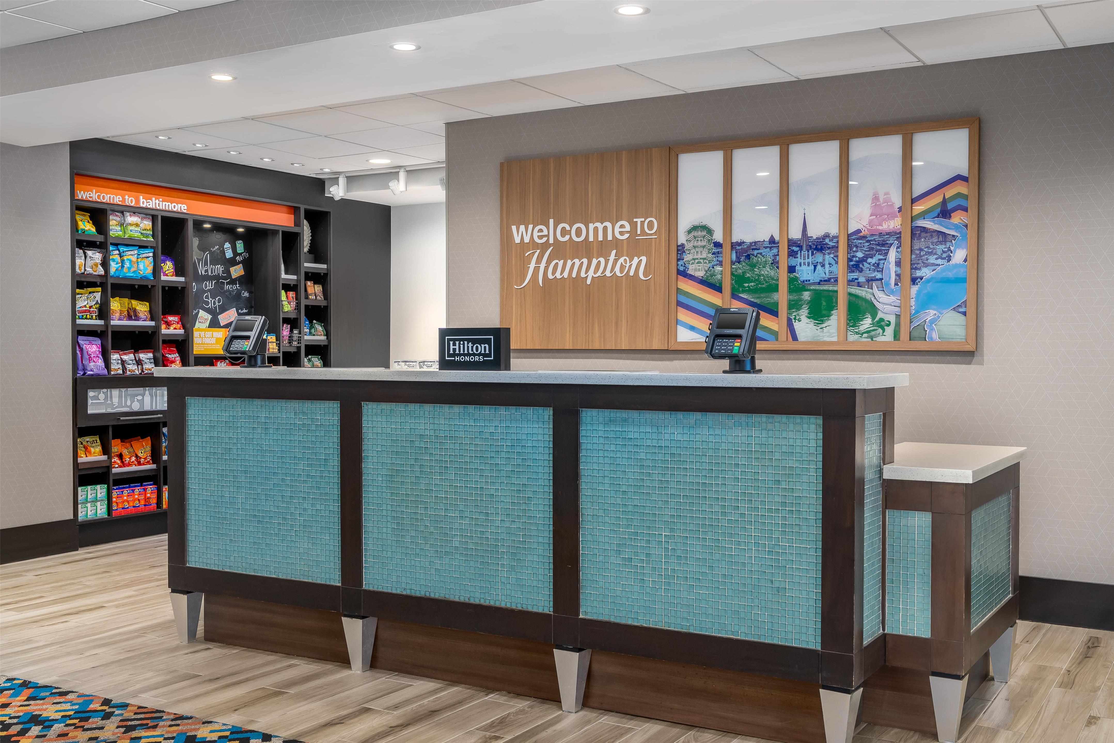 Reception | Hampton Inn Baltimore Bayview Campus