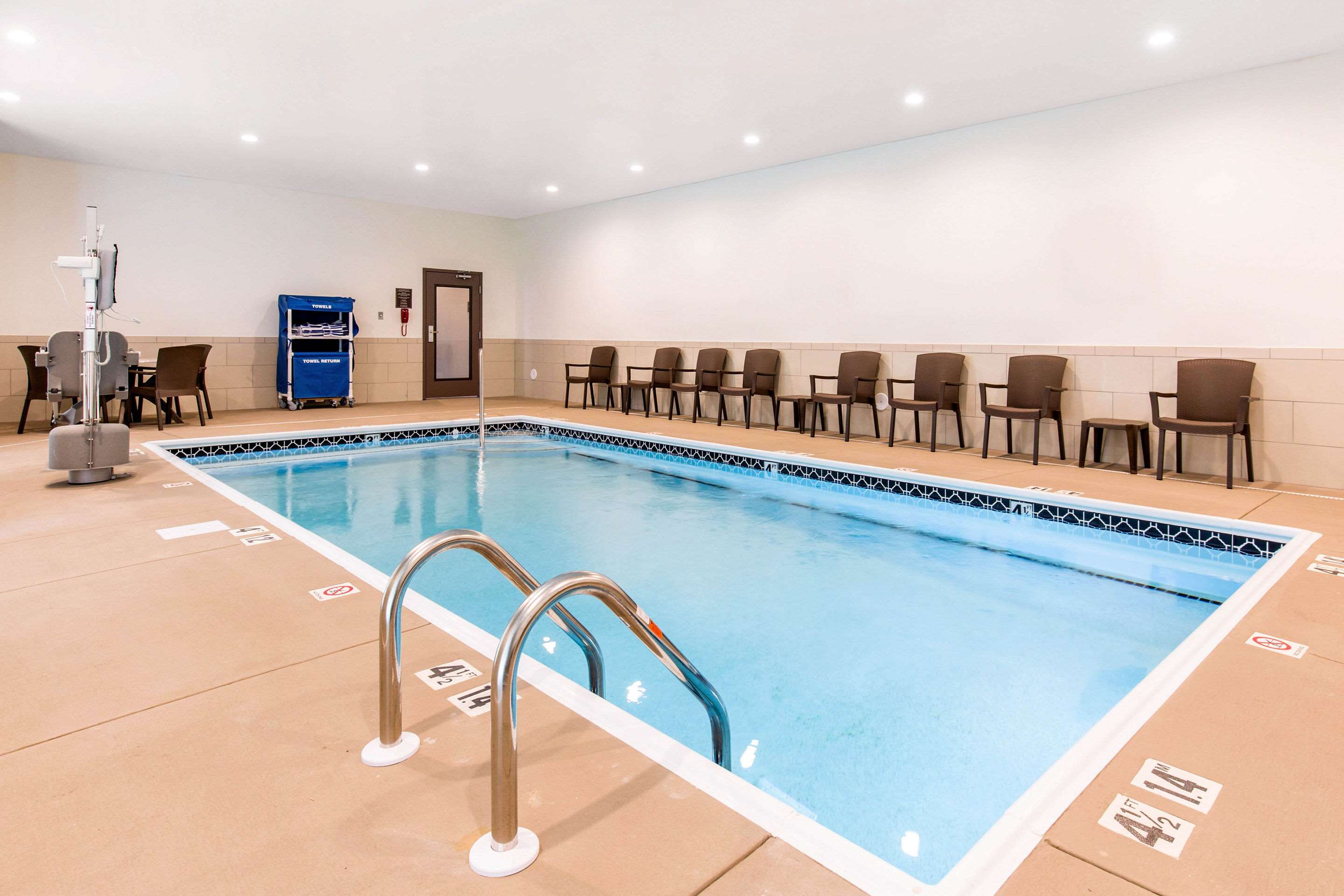 Indoor heated pool | Sleep Inn & Suites