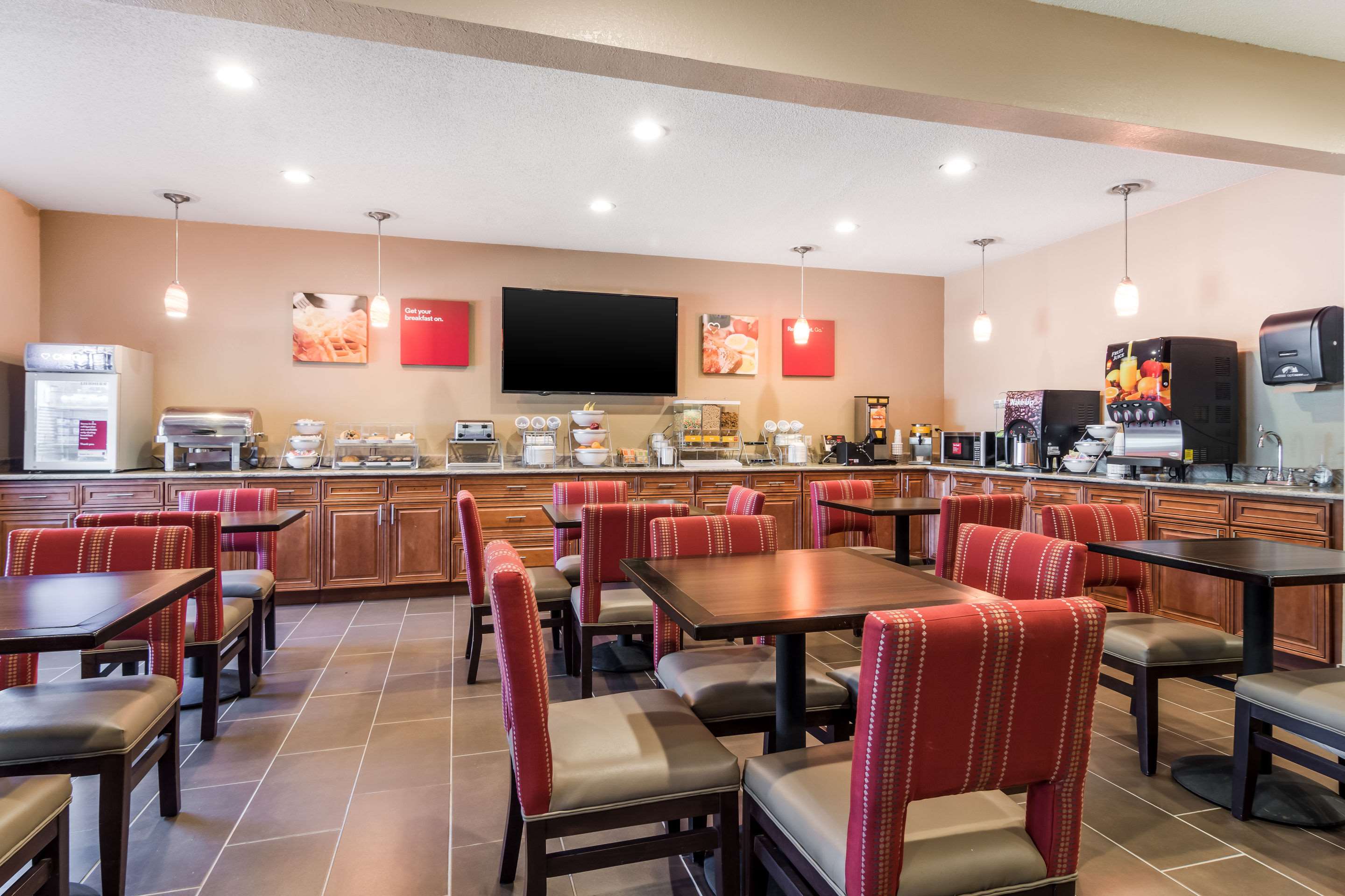 Breakfast area