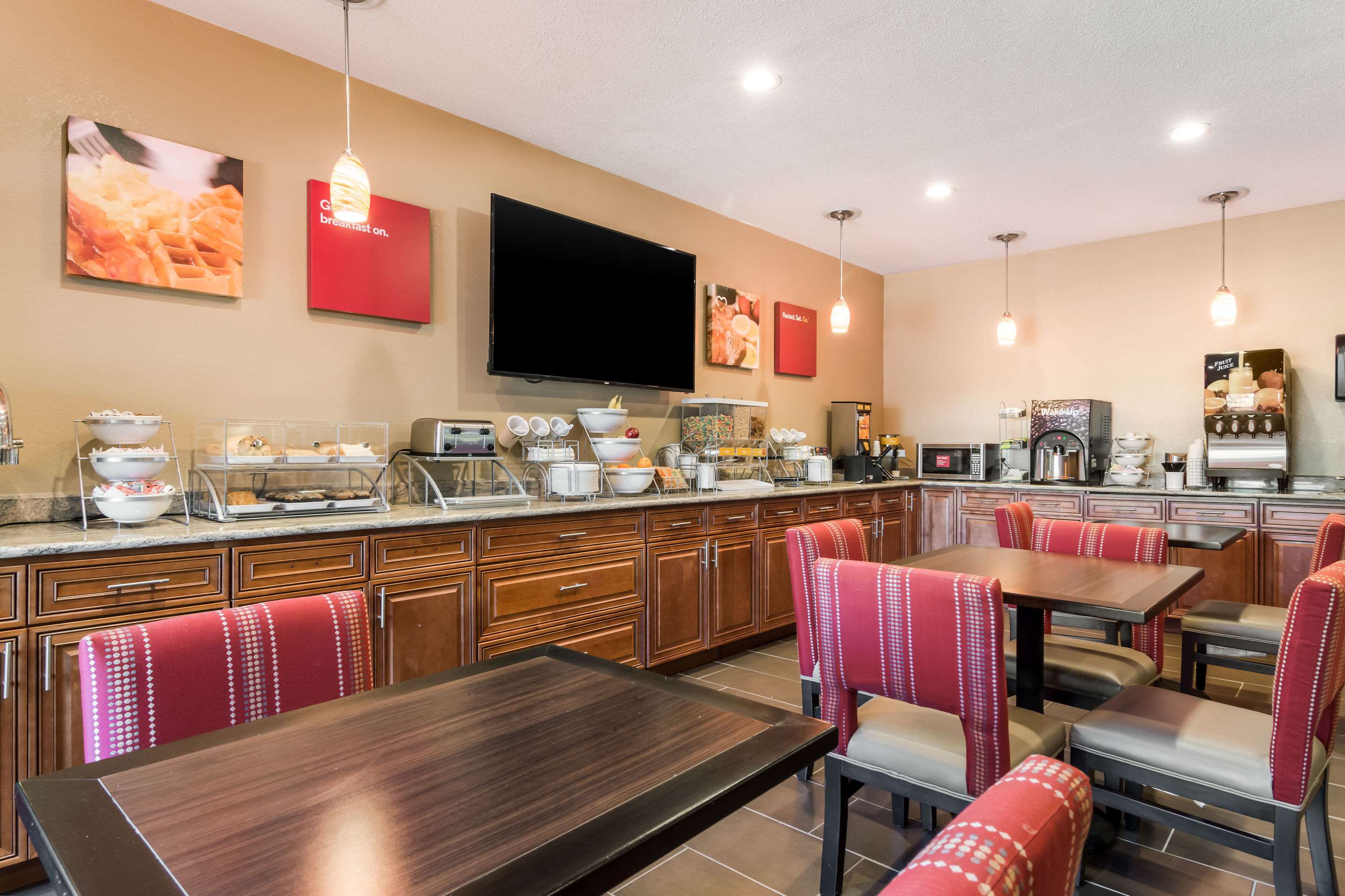 Breakfast area