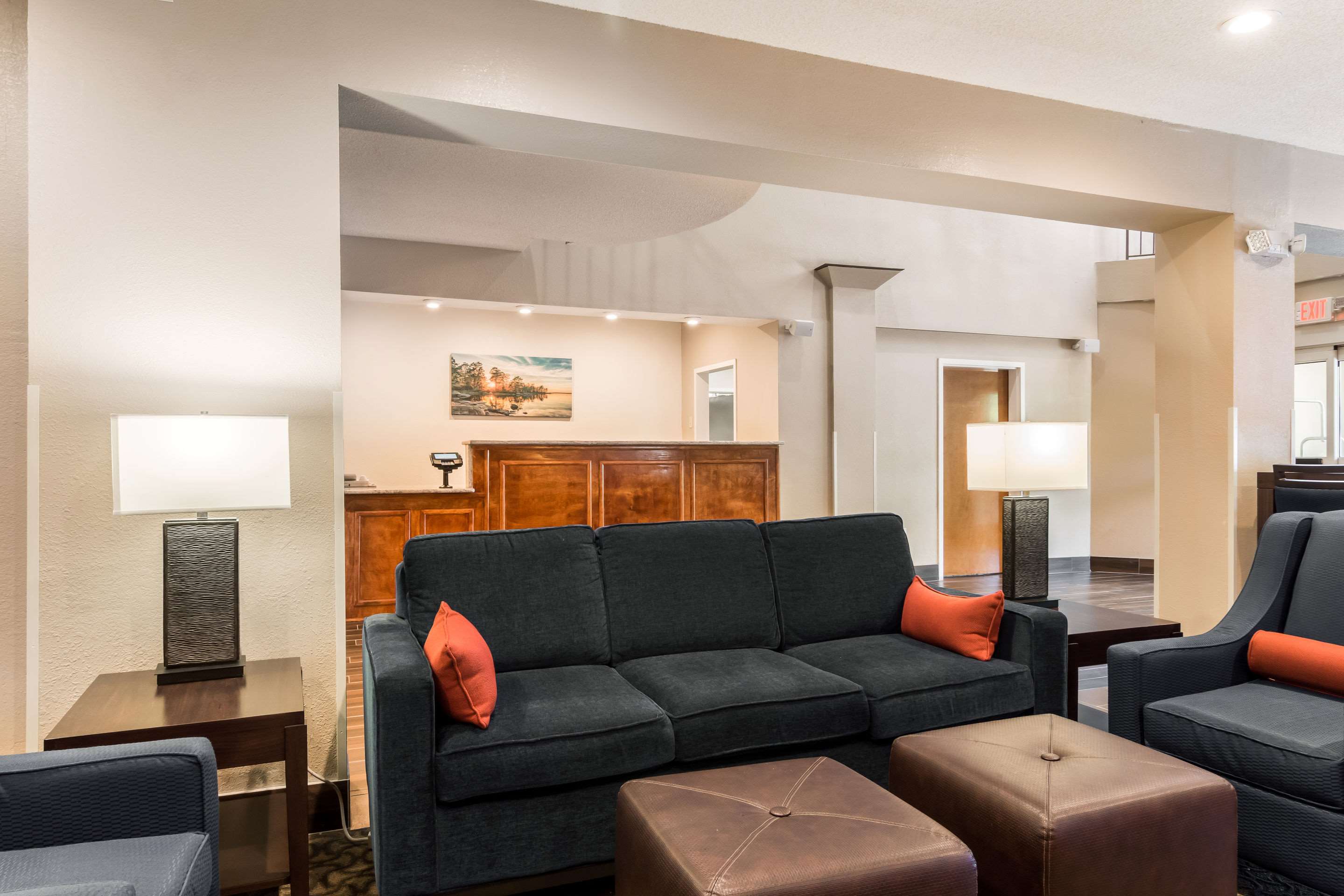 Hotel lobby