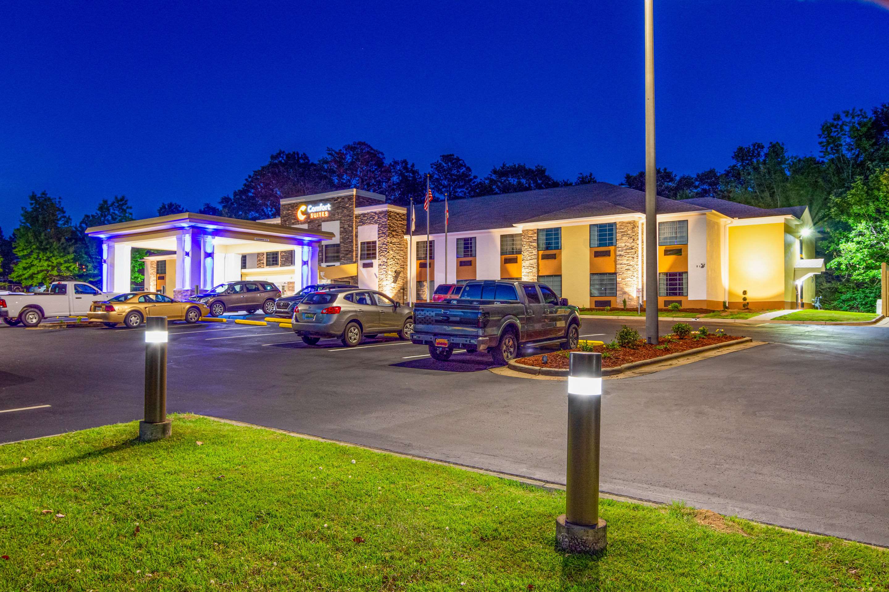 Hotel at night