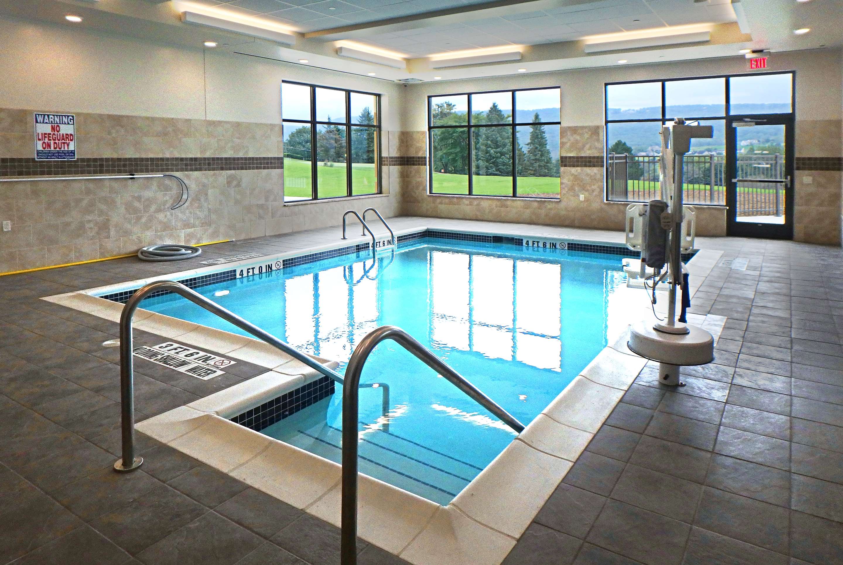 Pool - indoor | Wyndham Garden State College