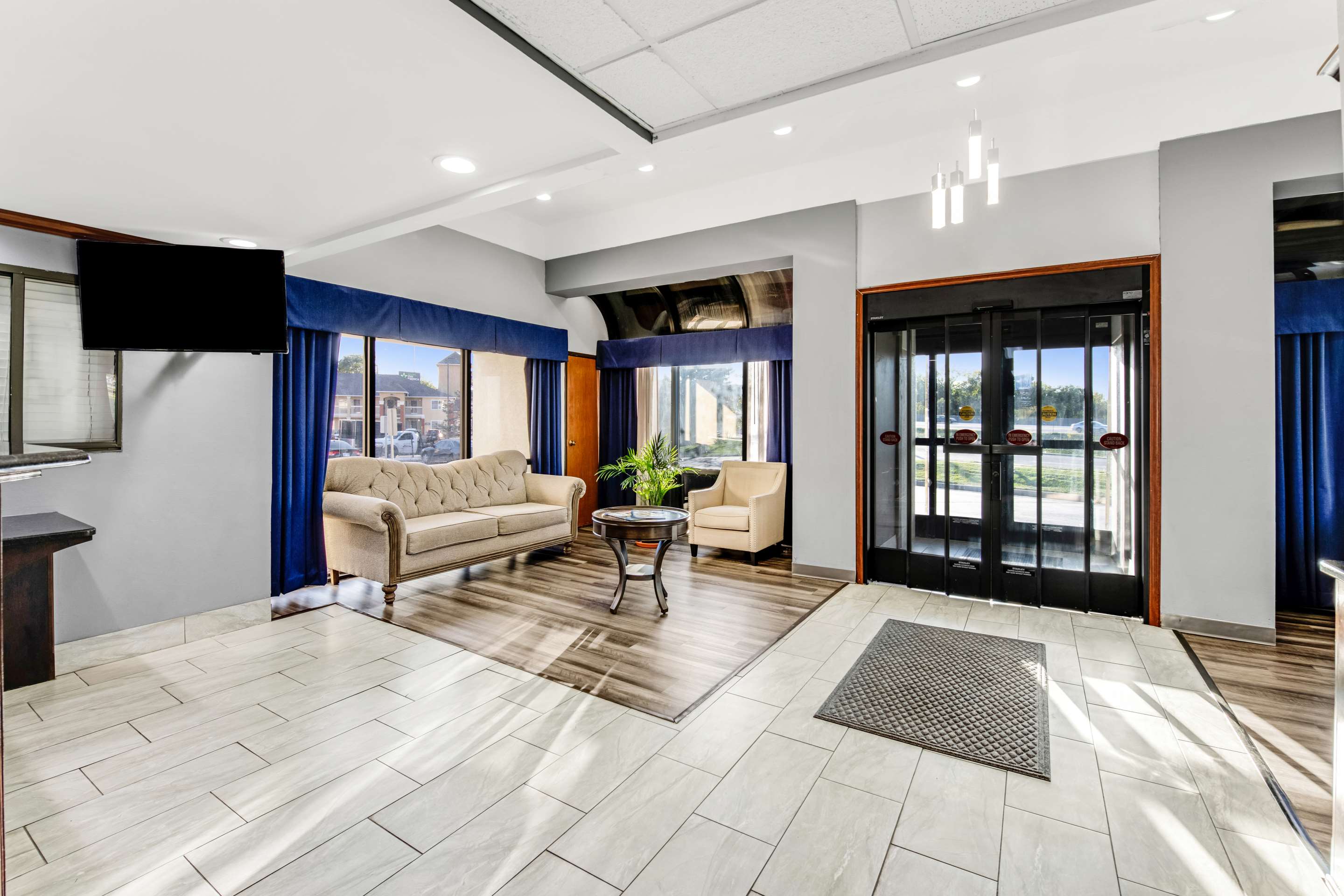 Hotel lobby