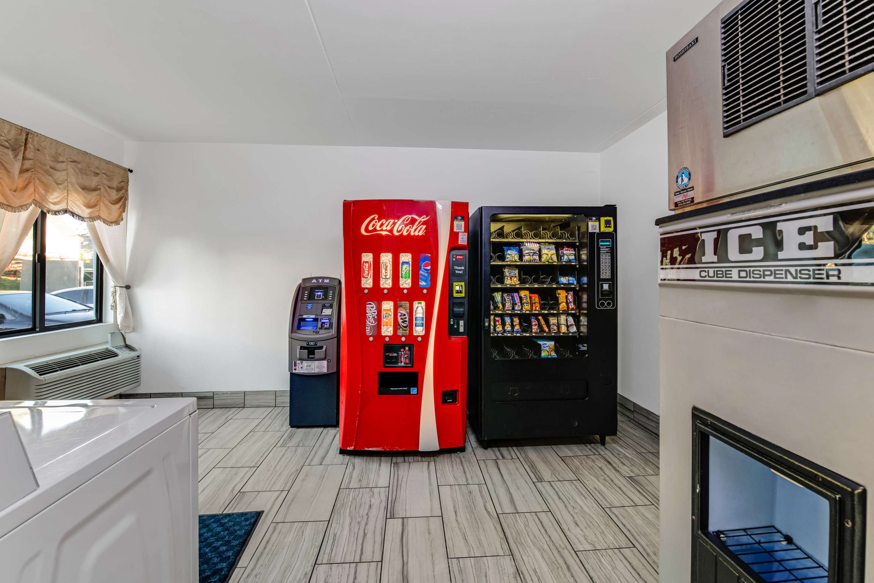 Hotel vending area