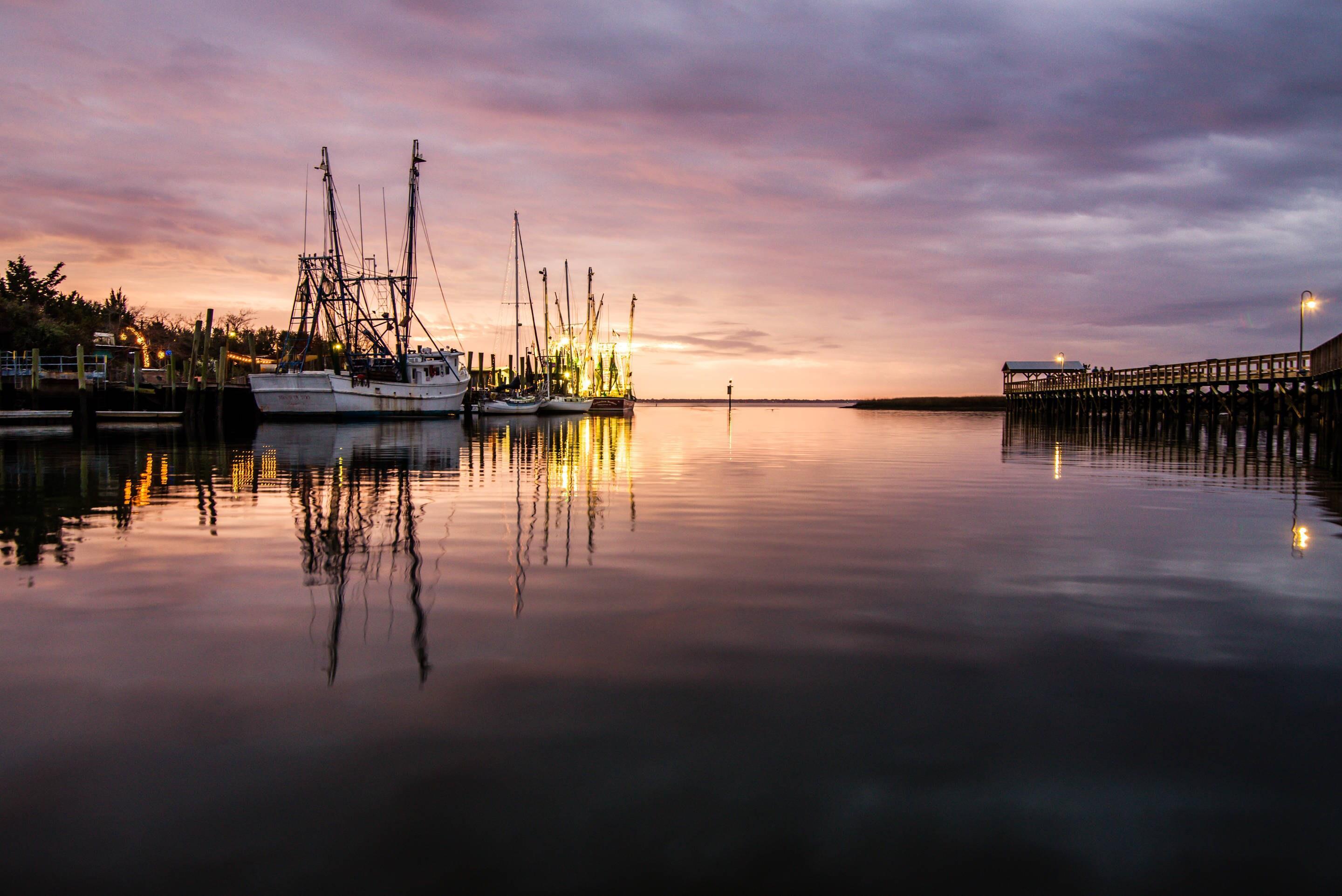 Sunset over Shem Creek | Cambria Hotel Mount Pleasant - Charleston