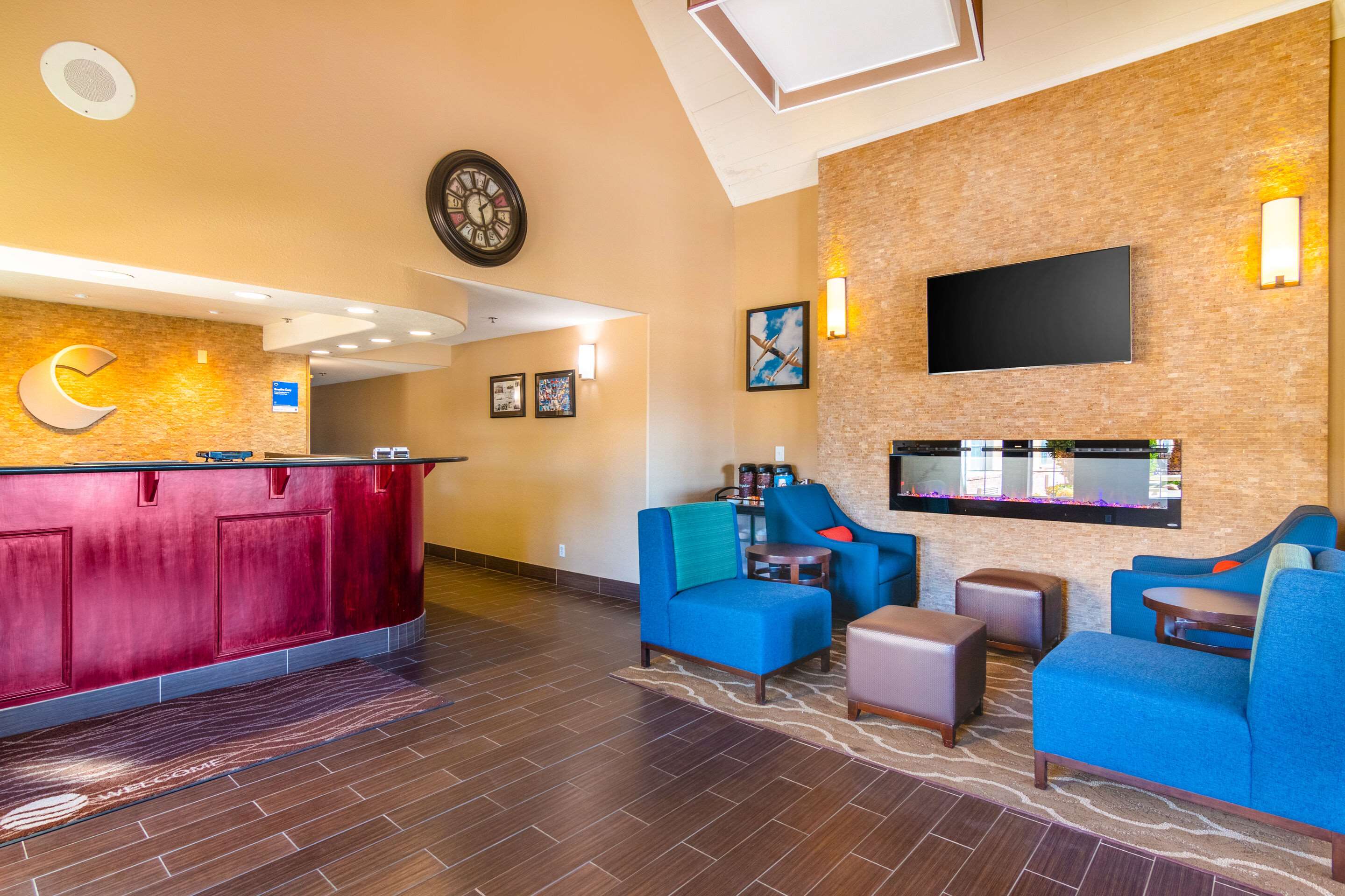 Hotel lobby