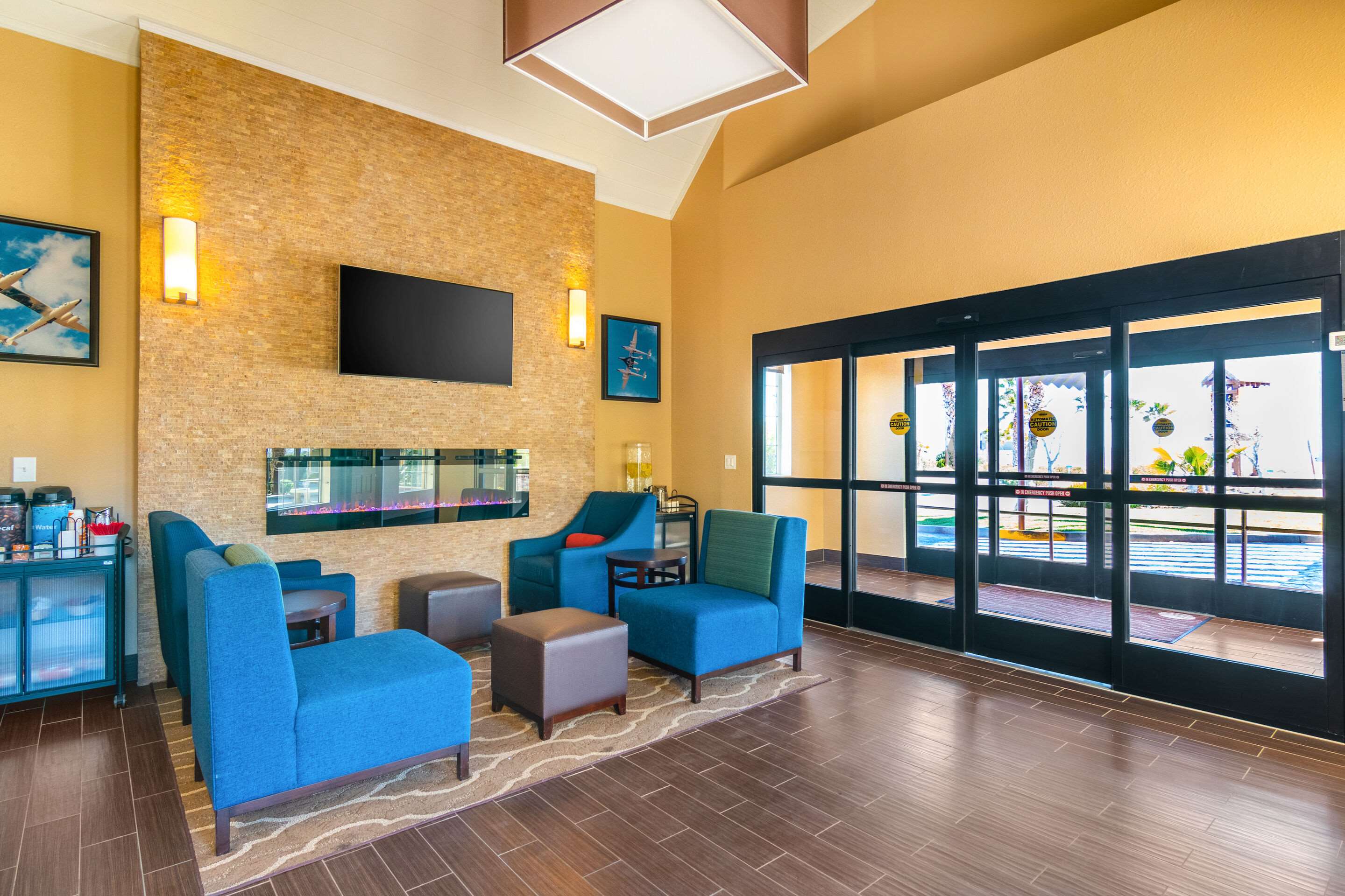 Hotel lobby