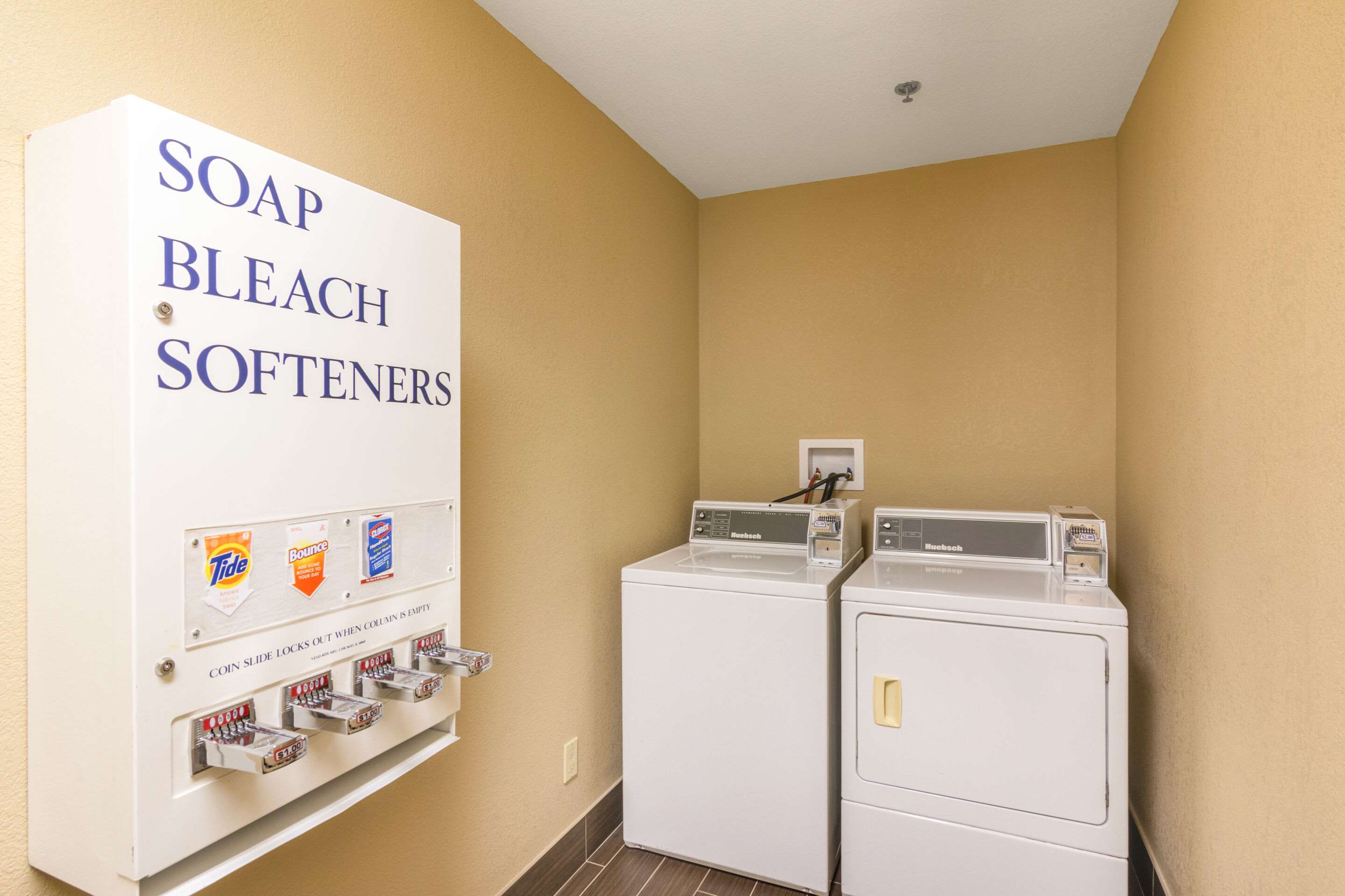 Guest laundry facilities