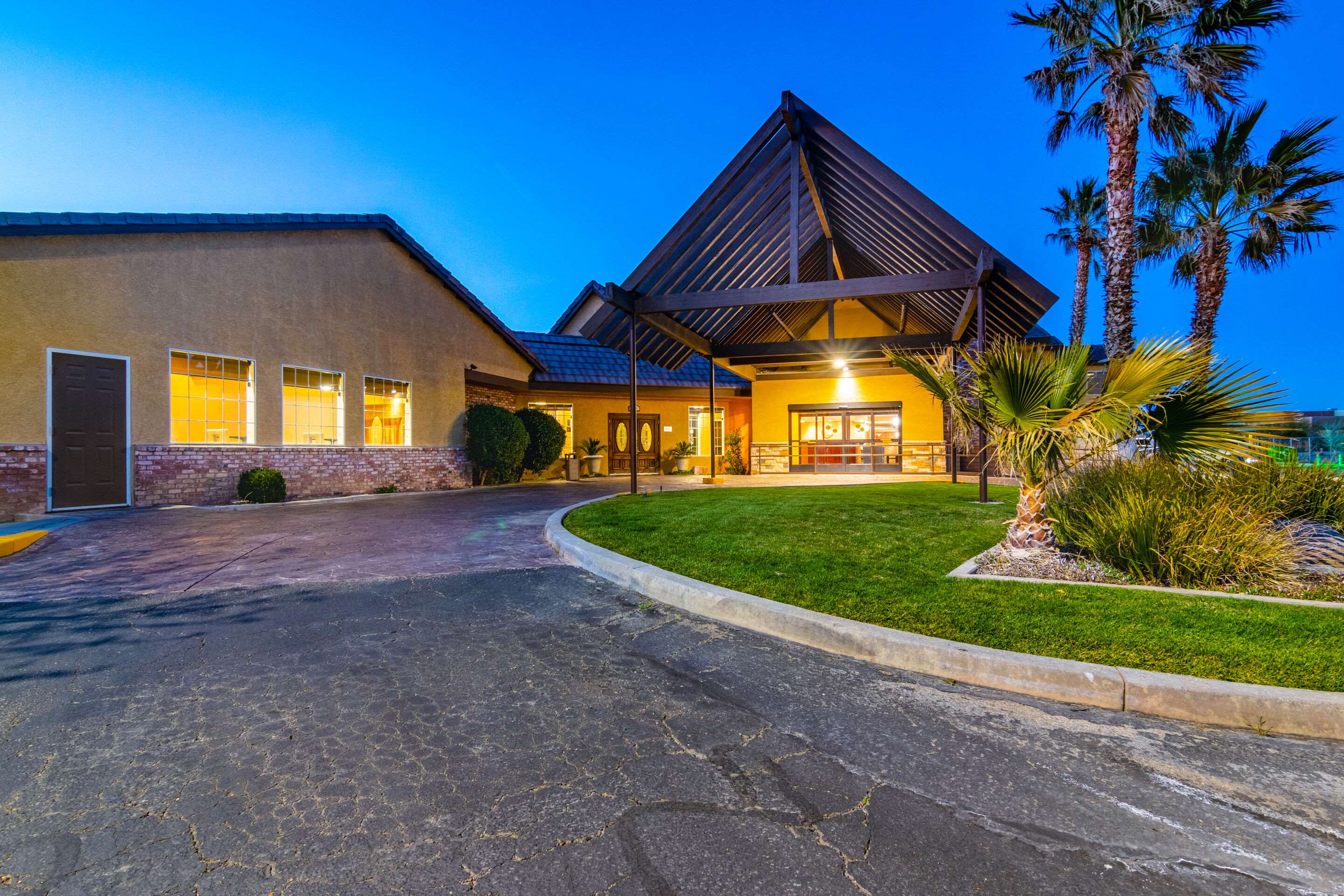 Hotel at night